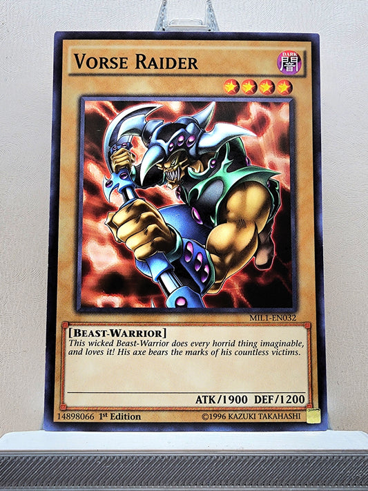 Yugioh! 1x Vorse Raider (MIL1 - Common) 1st Edition