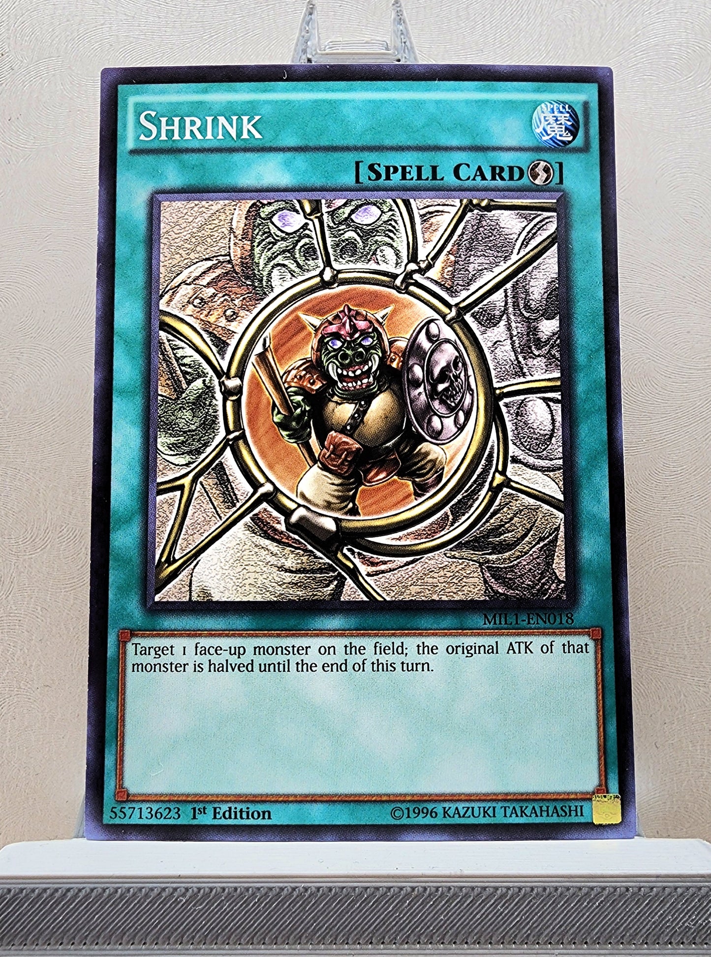 Yugioh! 1x Shrink (MIL1 - Common) 1st Edition