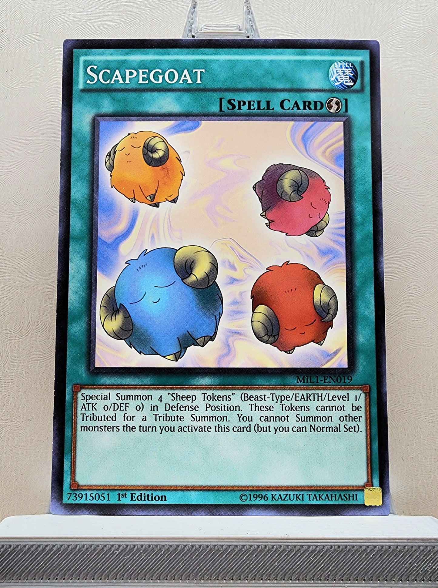 Yugioh! 1x Scapegoat (MIL1 - Common) 1st Edition