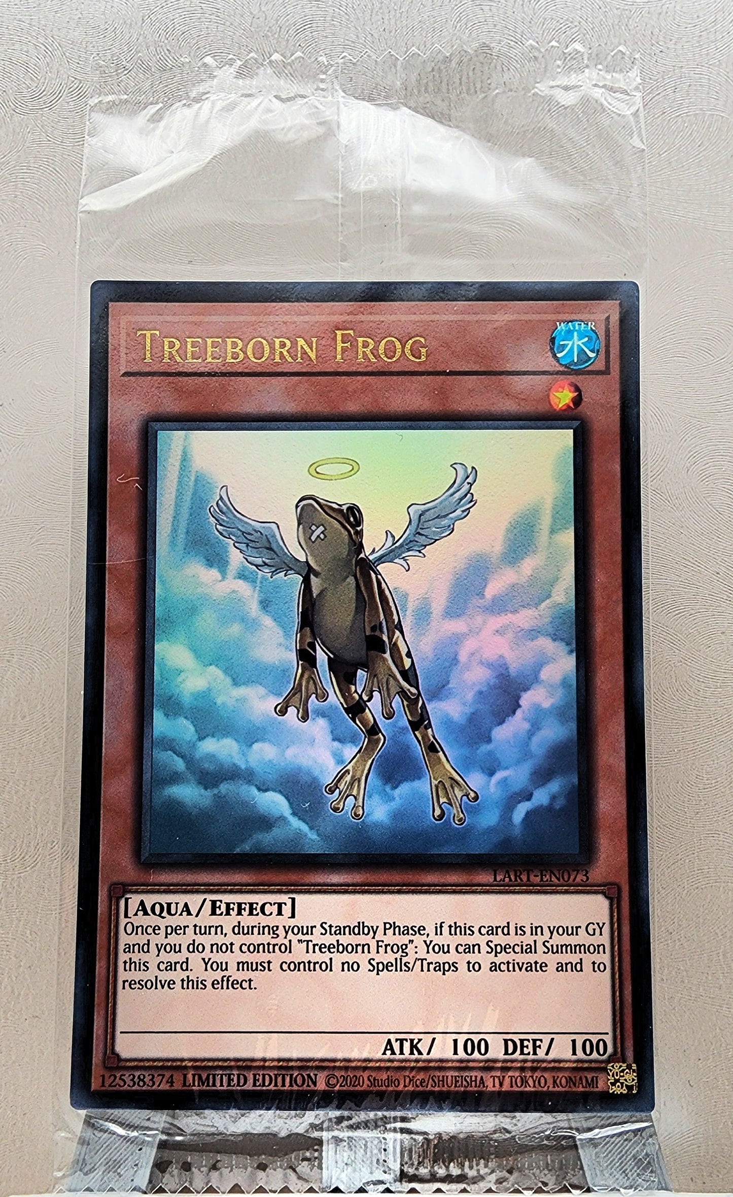 Yugioh! 1x Treeborn Frog (LART - Ultra Rare) Limited Edition