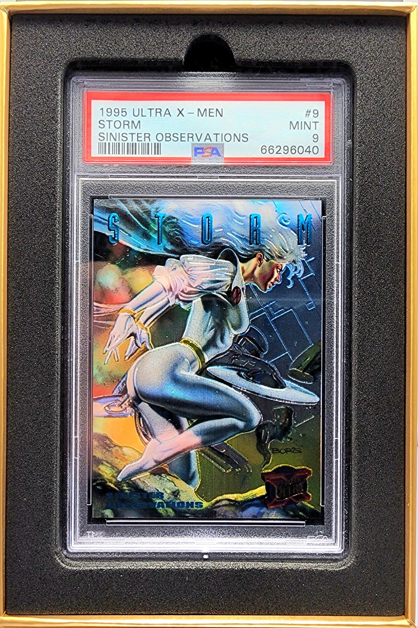 Marvel! 1x Storm PSA 9 (Chromium - 1995 Fleer Ultra X-Men Sinister Observations)