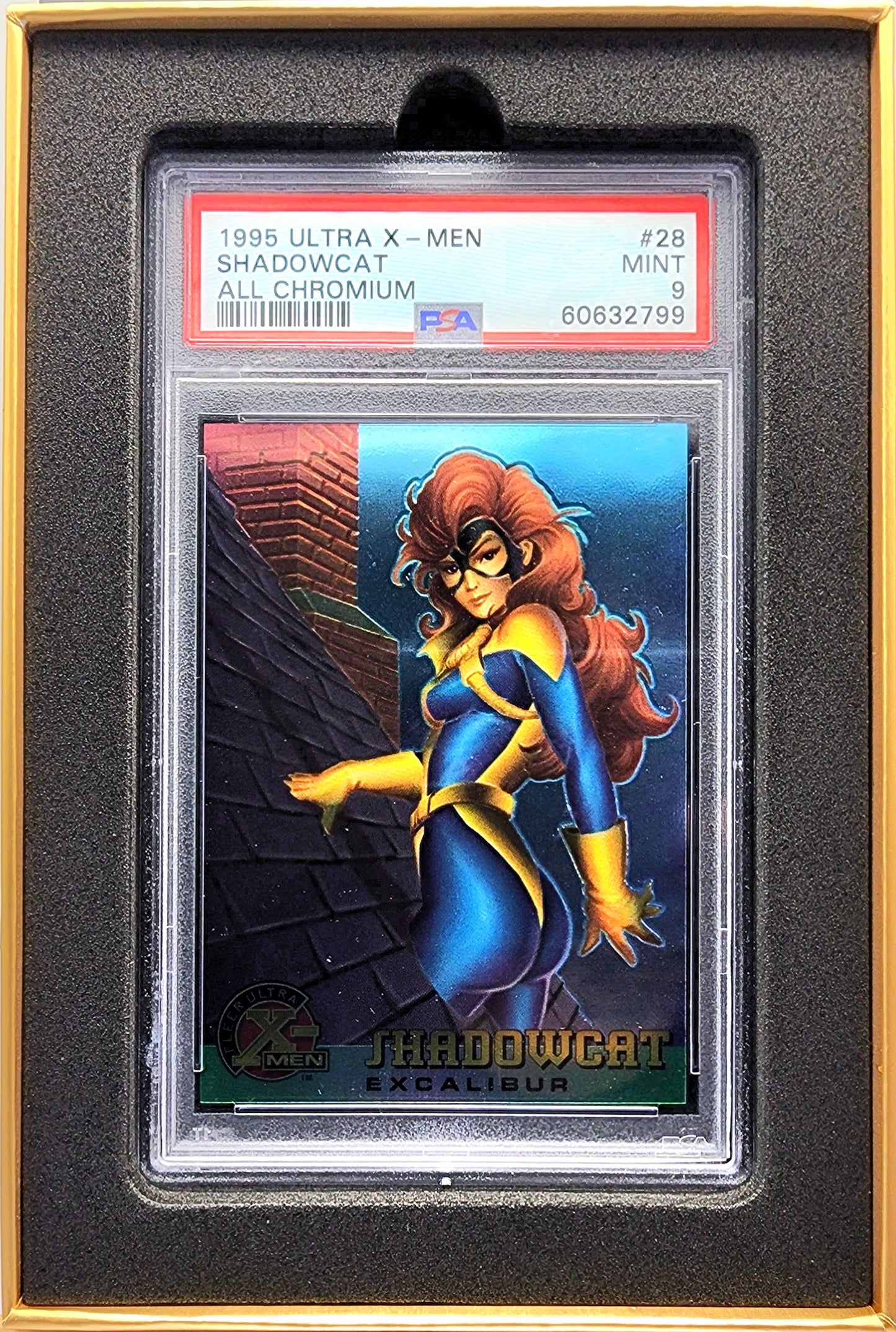 Marvel! 1x Shadowcat PSA 9 (Chromium - 1995 Fleer Ultra X-Men)