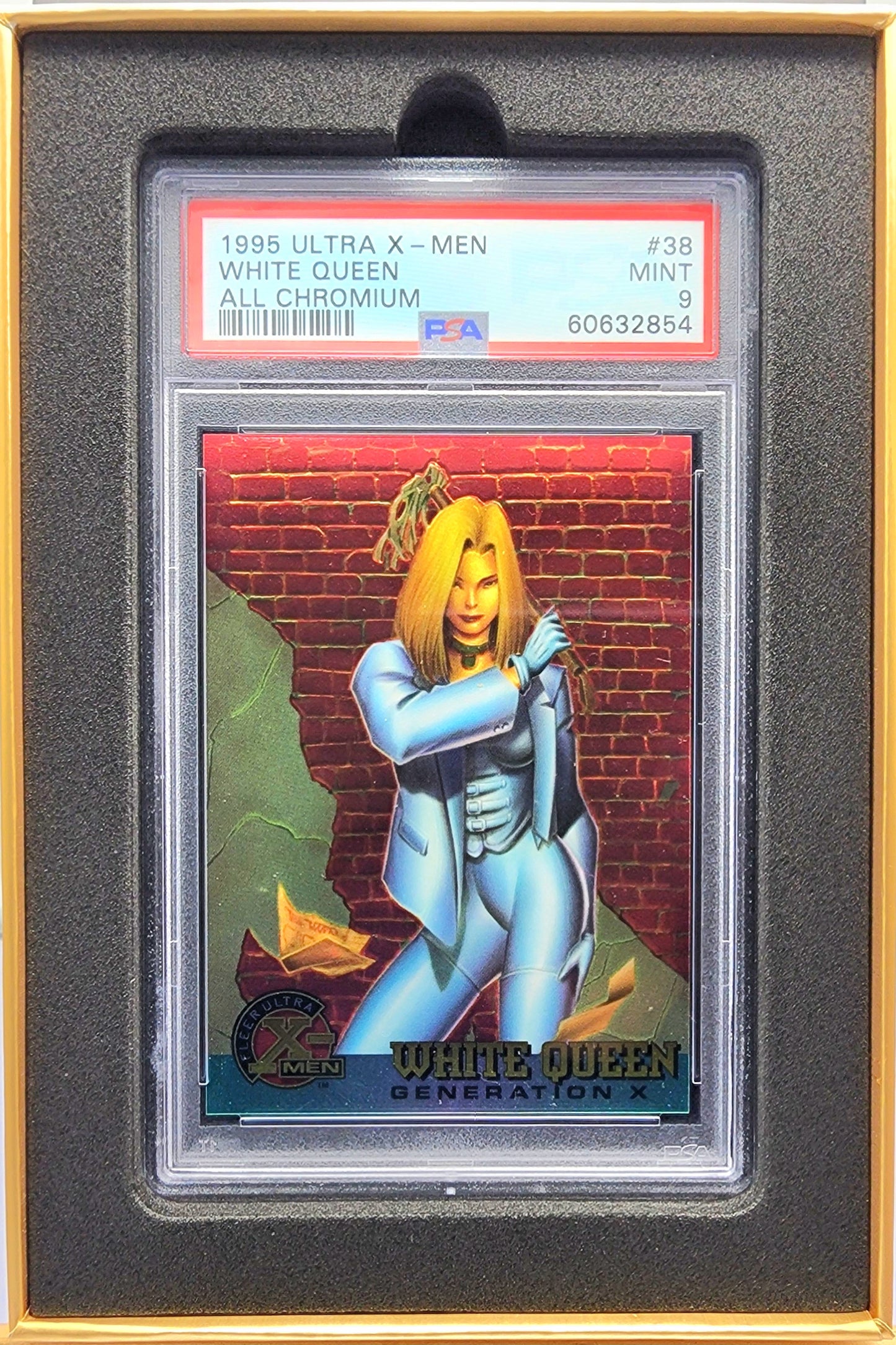 Marvel! 1x White Queen PSA 9 (Chromium - 1995 Fleer Ultra X-Men)