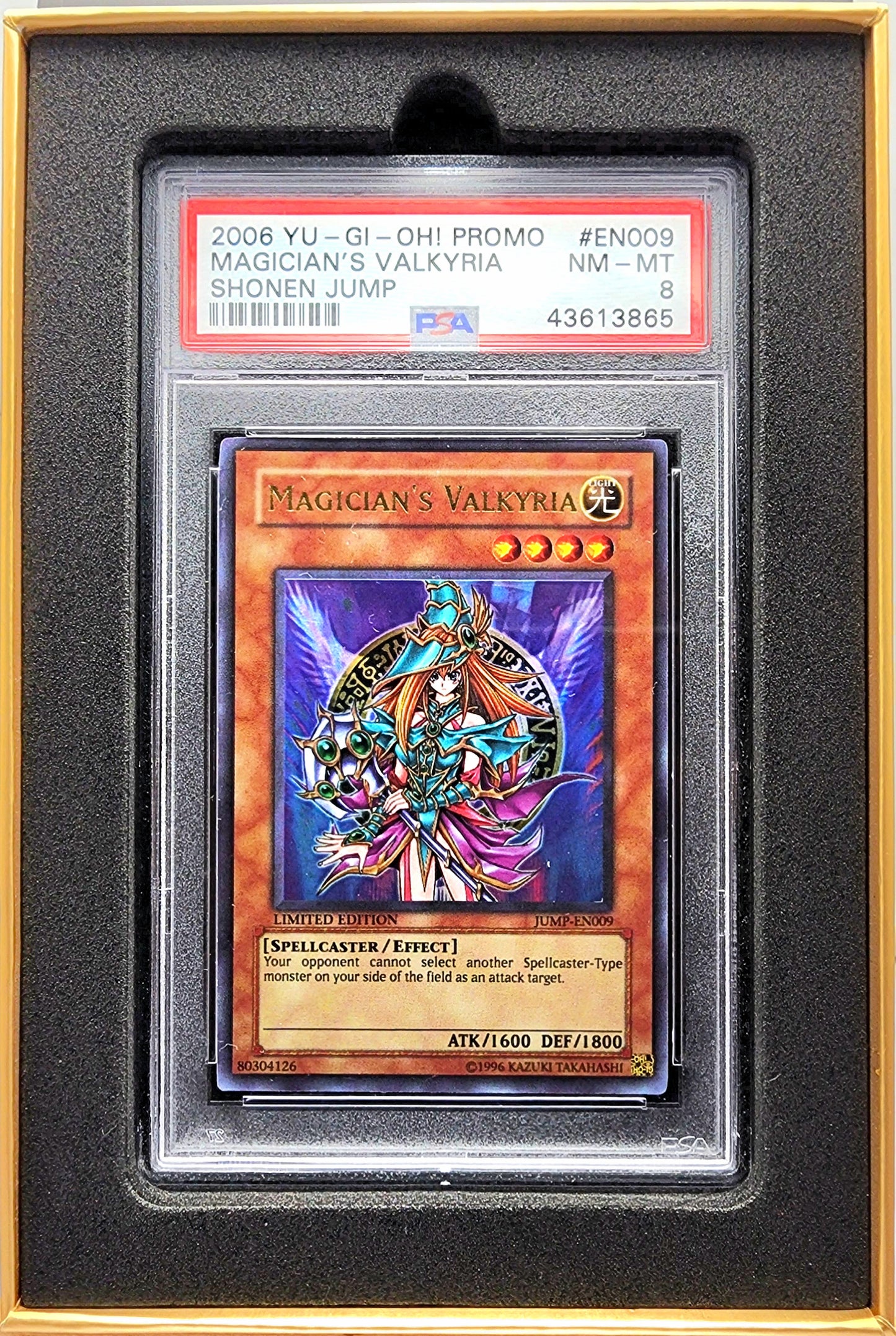 Yugioh! 1x Magician's Valkyria PSA 8 (JUMP - Ultra Rare)