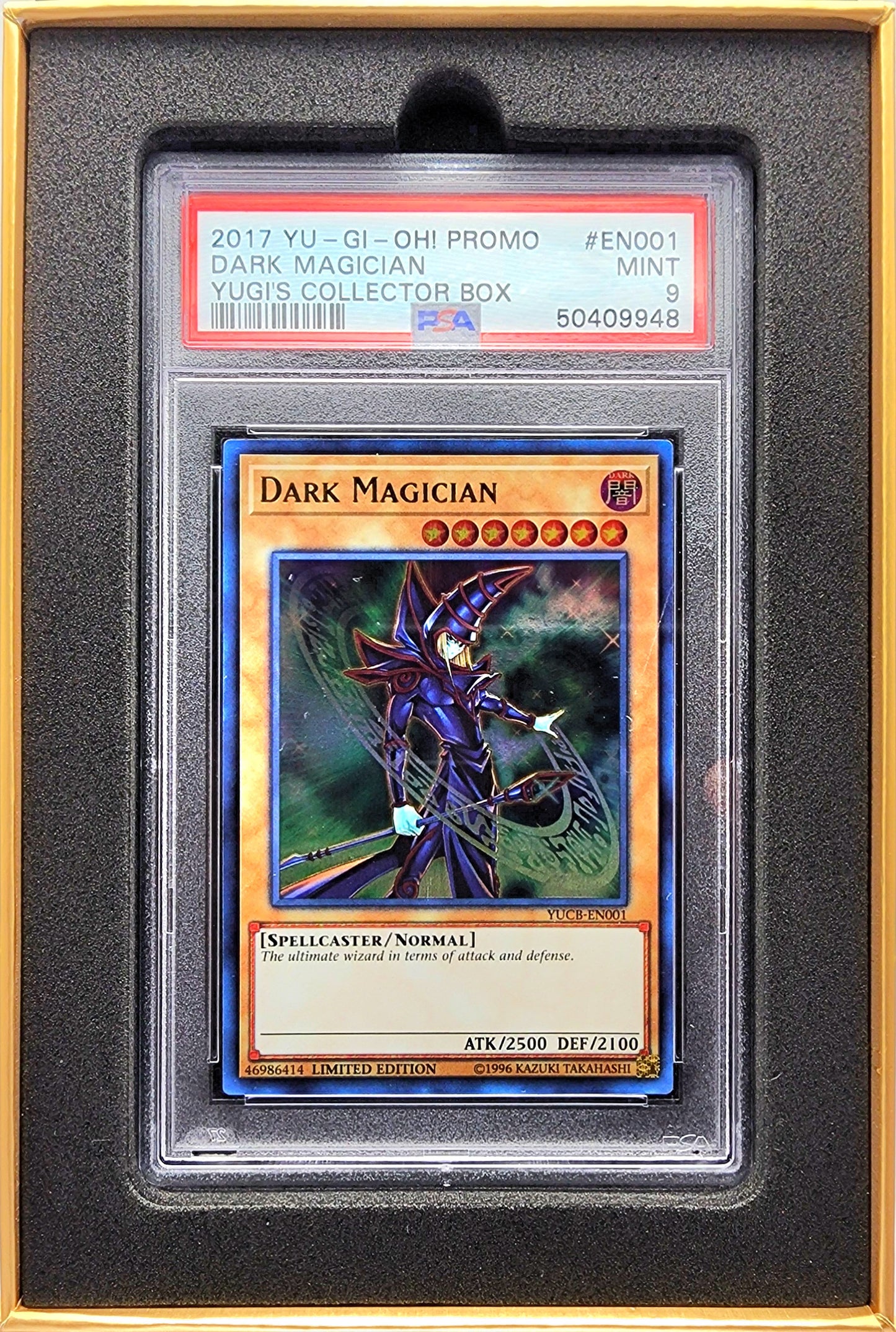 Yugioh! 1x Dark Magician PSA 9 (YUCB - Ultra Rare)