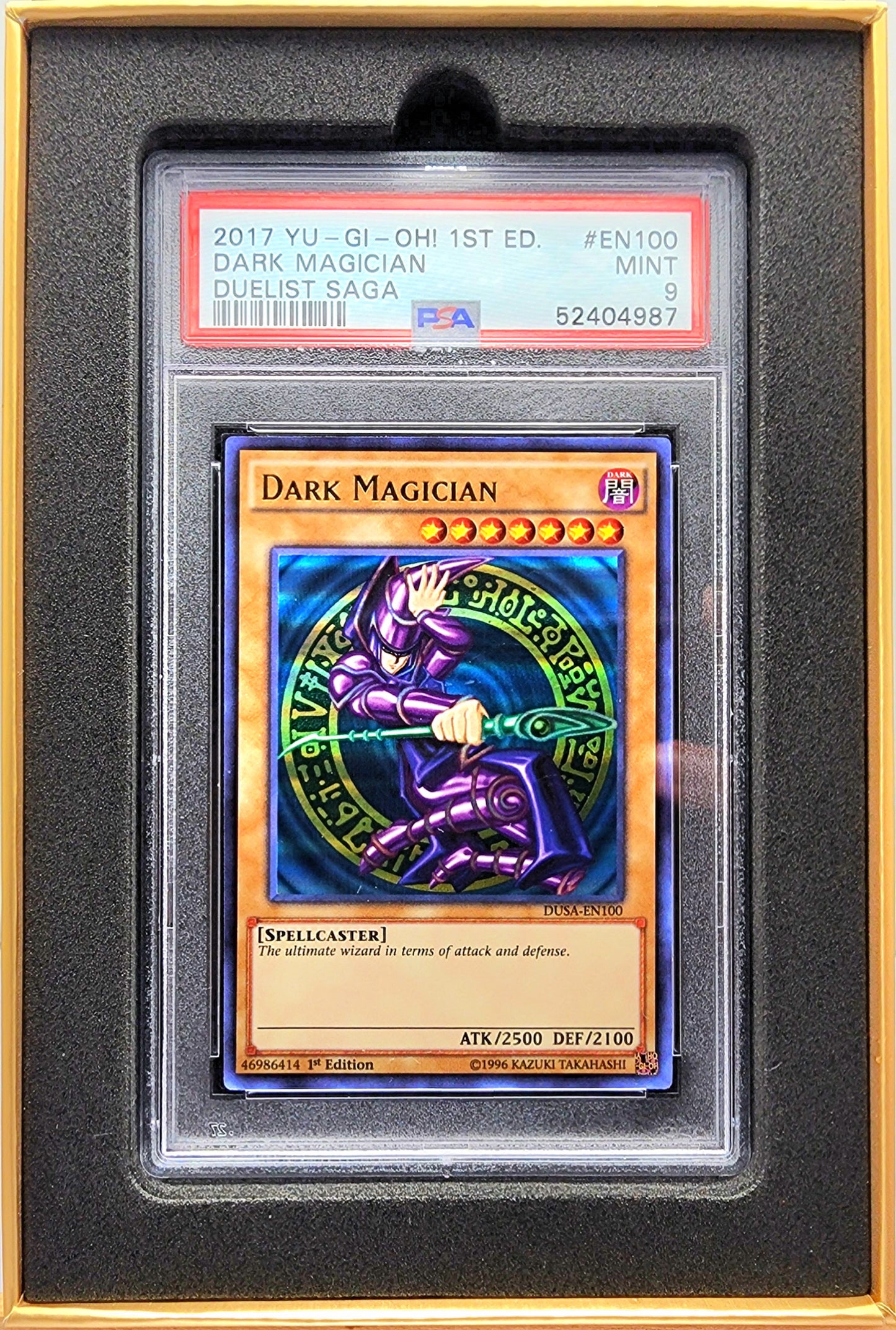 Yugioh! 1x Dark Magician PSA 9 (DUSA - Ultra Rare)