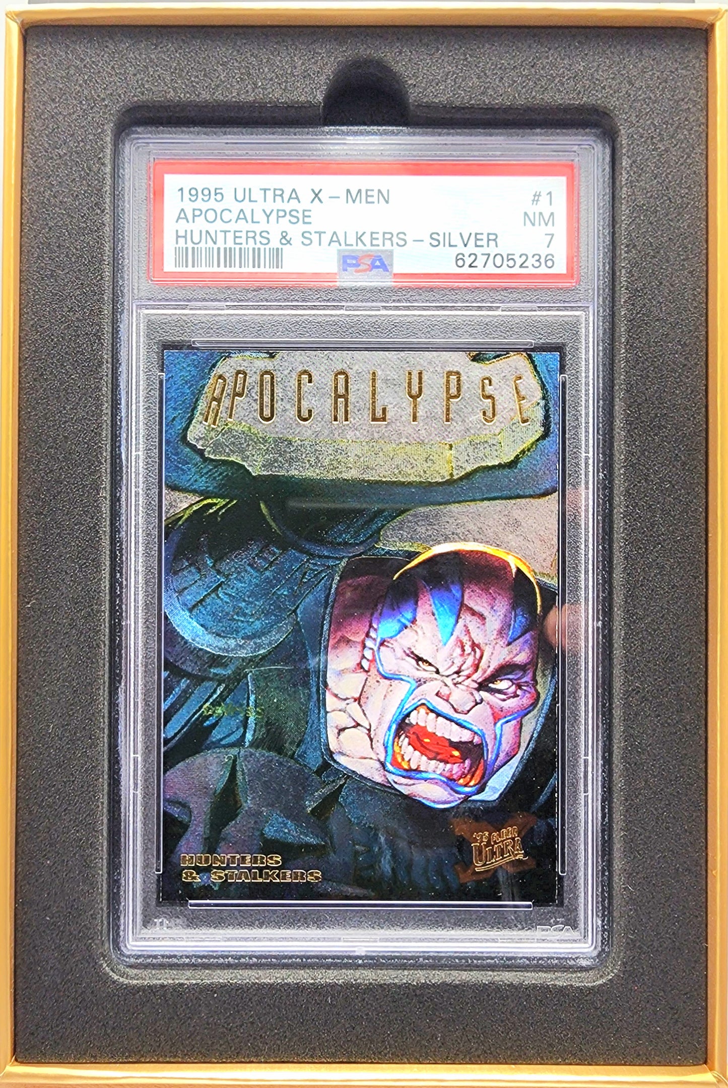 Marvel! 1x Apocalypse PSA 7 (Silver - 1995 Ultra X-Men)