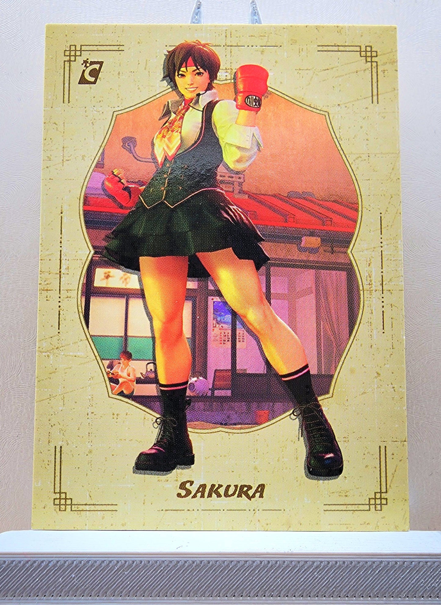 Street Fighter! 1x Sakura - Base (#10 - 2023 Cardsmiths Street Fighter Series One)