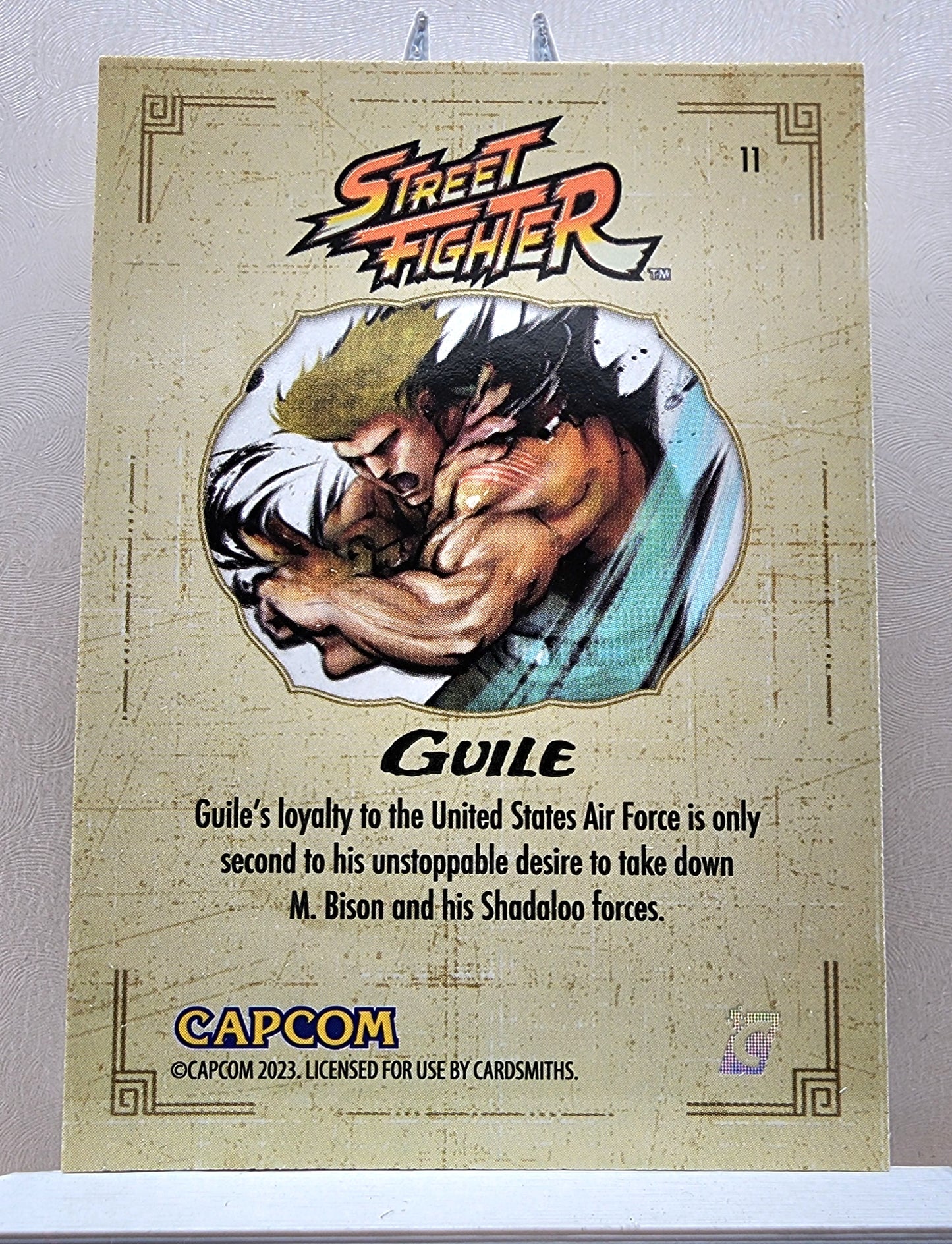 Street Fighter! 1x Guile - Base (#11 - 2023 Cardsmiths Street Fighter Series One)