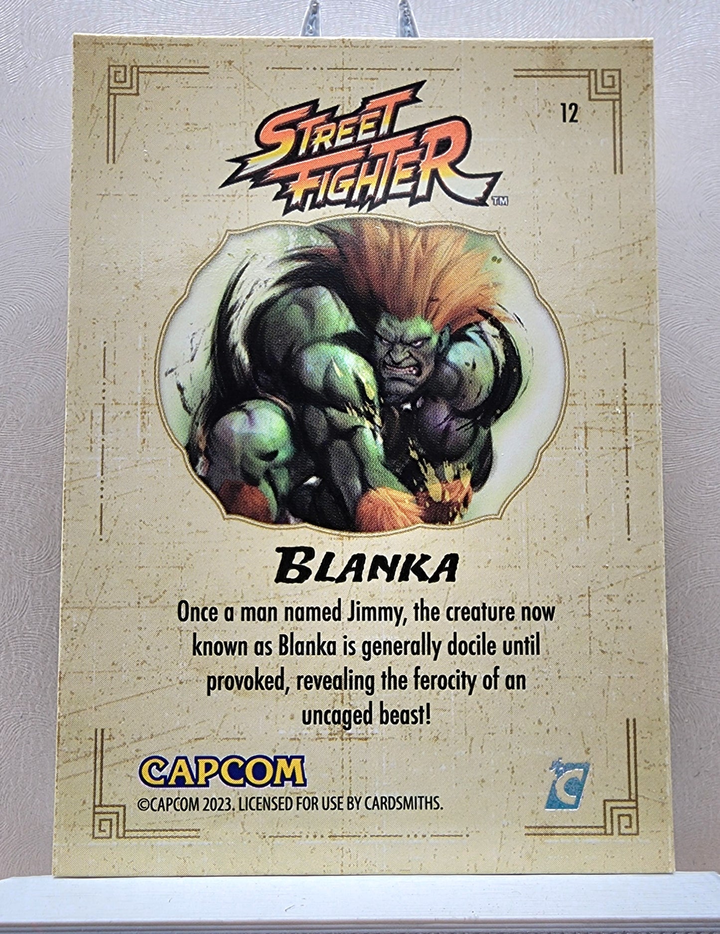 Street Fighter! 1x Blanka - Base (#12 - 2023 Cardsmiths Street Fighter Series One)