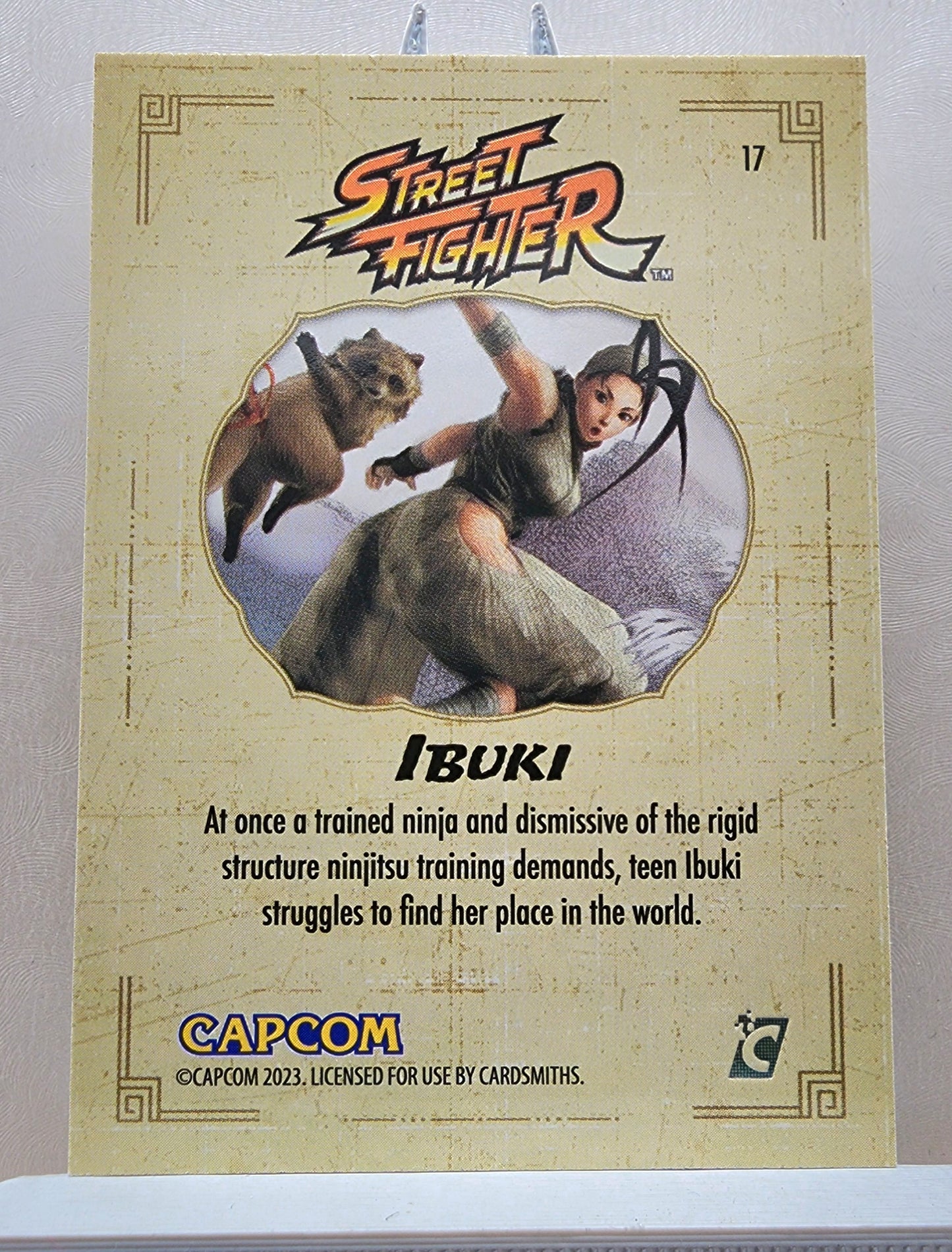 Street Fighter! 1x Ibuki - Base (#17 - 2023 Cardsmiths Street Fighter Series One)