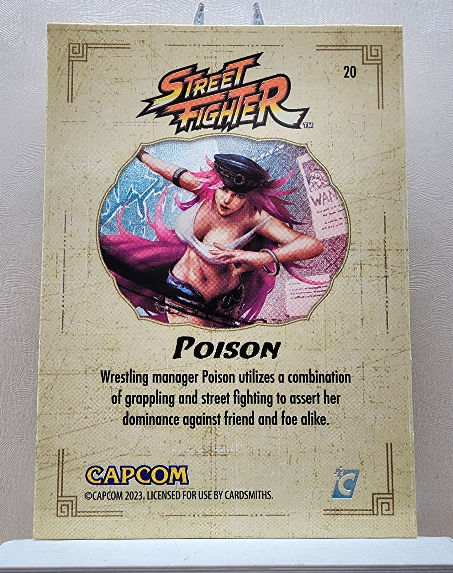 Street Fighter! 1x Poison - Base (#20 - 2023 Cardsmiths Street Fighter Series One)