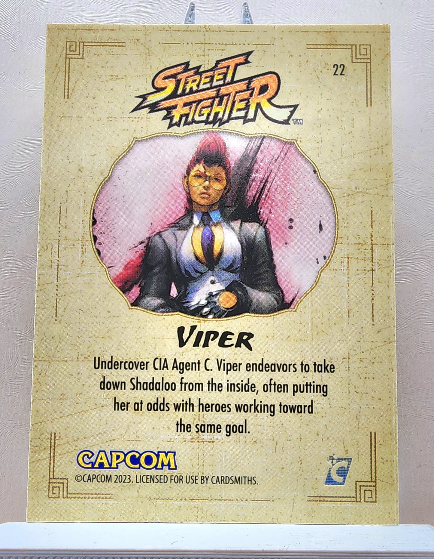 Street Fighter! 1x Viper - Base (#22 - 2023 Cardsmiths Street Fighter Series One)