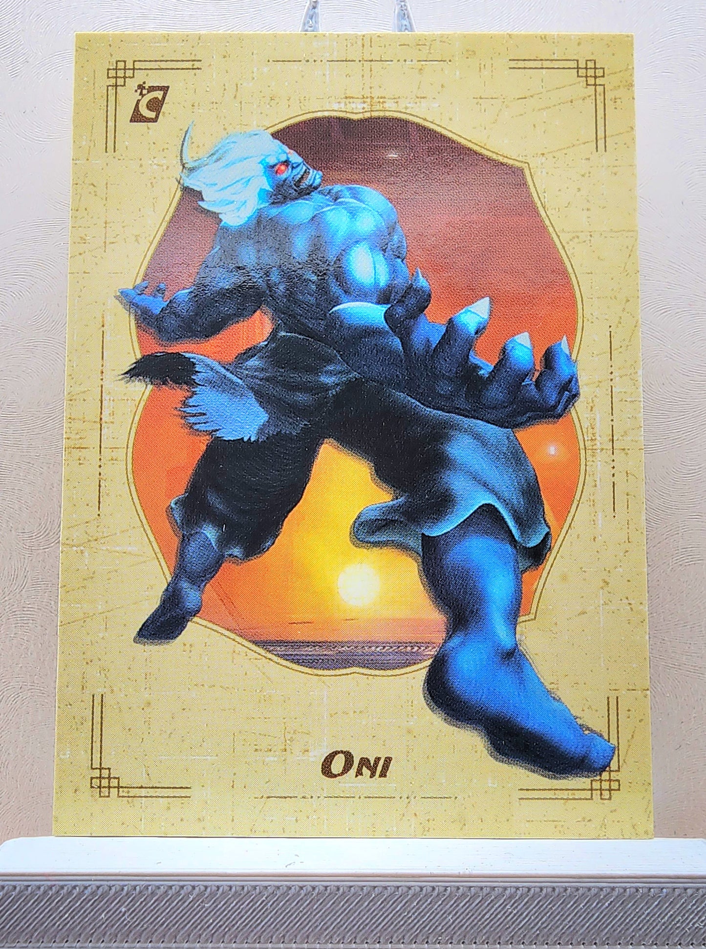 Street Fighter! 1x Oni - Base (#26 - 2023 Cardsmiths Street Fighter Series One)