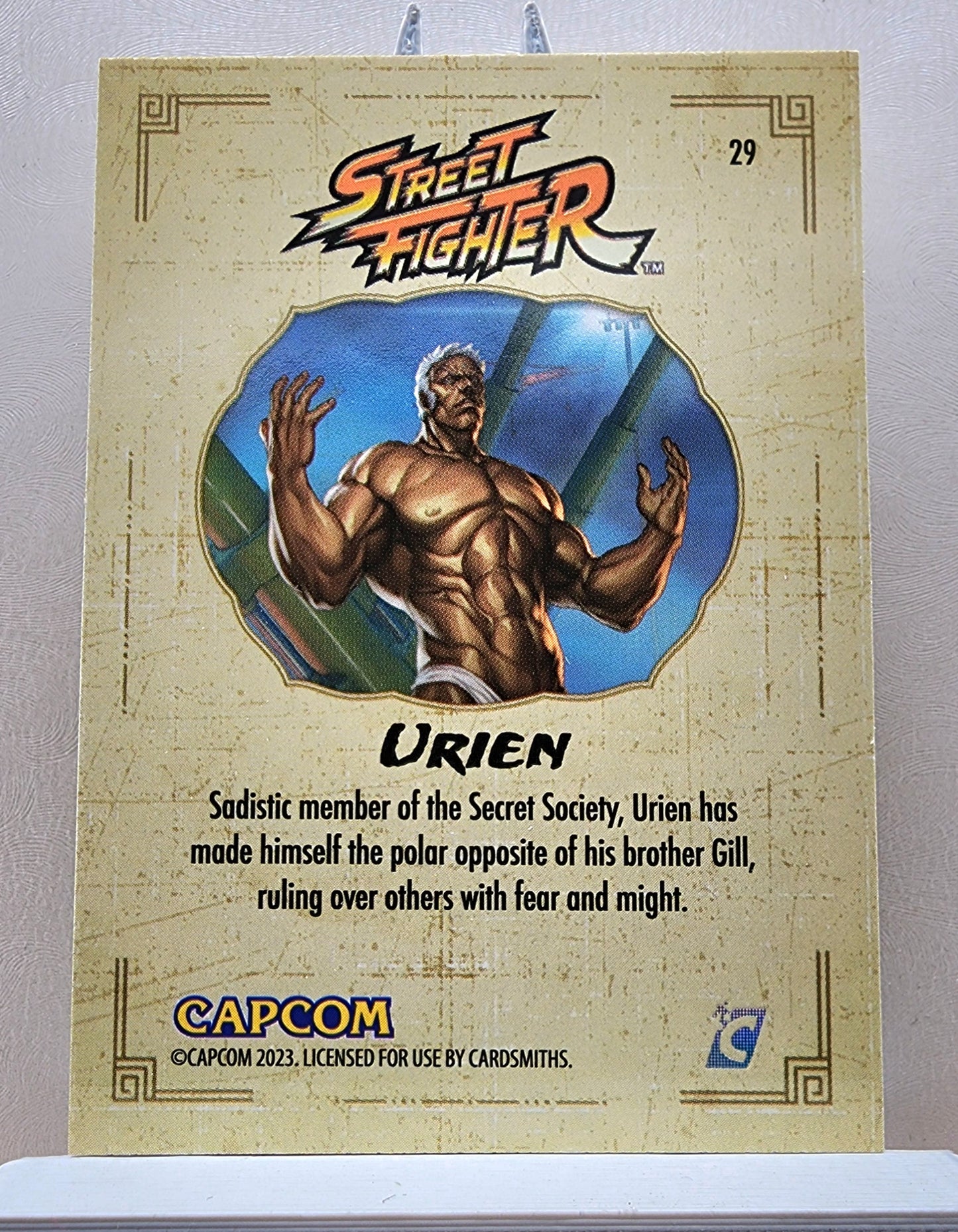 Street Fighter! 1x Urien - Base (#29 - 2023 Cardsmiths Street Fighter Series One)