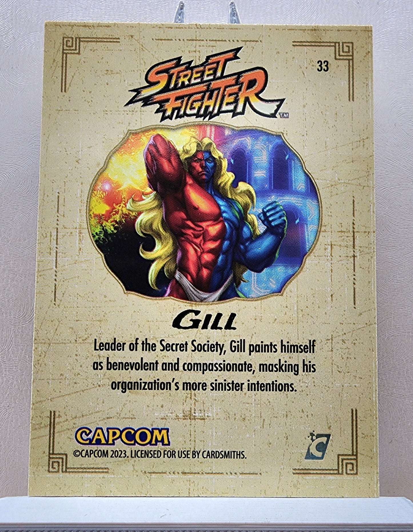 Street Fighter! 1x Gill - Base (#33 - 2023 Cardsmiths Street Fighter Series One)