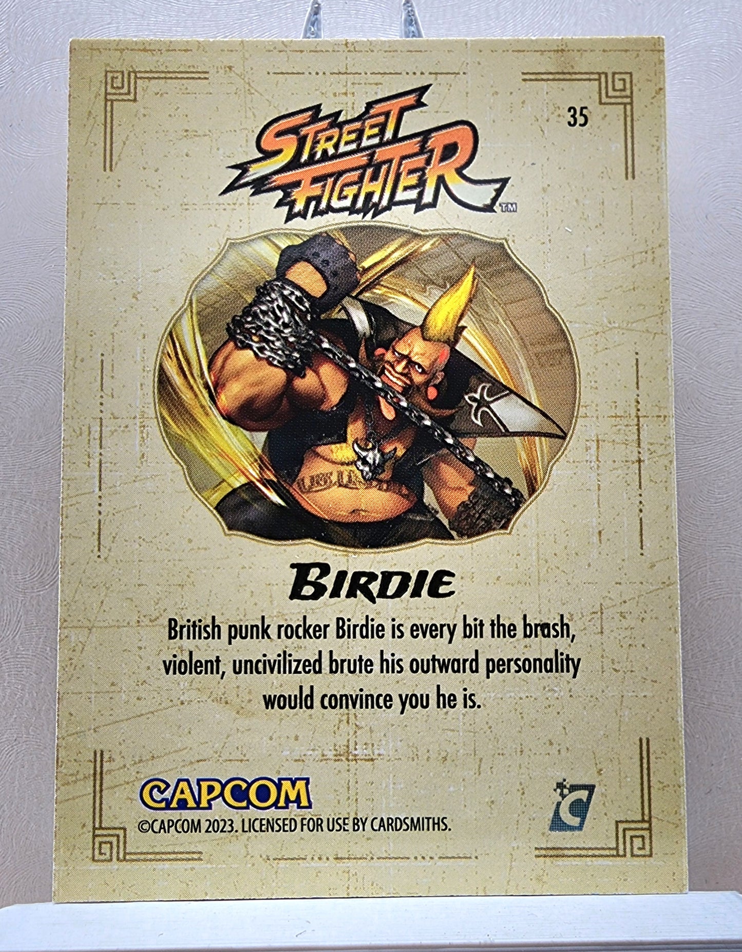 Street Fighter! 1x Birdie - Base (#35 - 2023 Cardsmiths Street Fighter Series One)