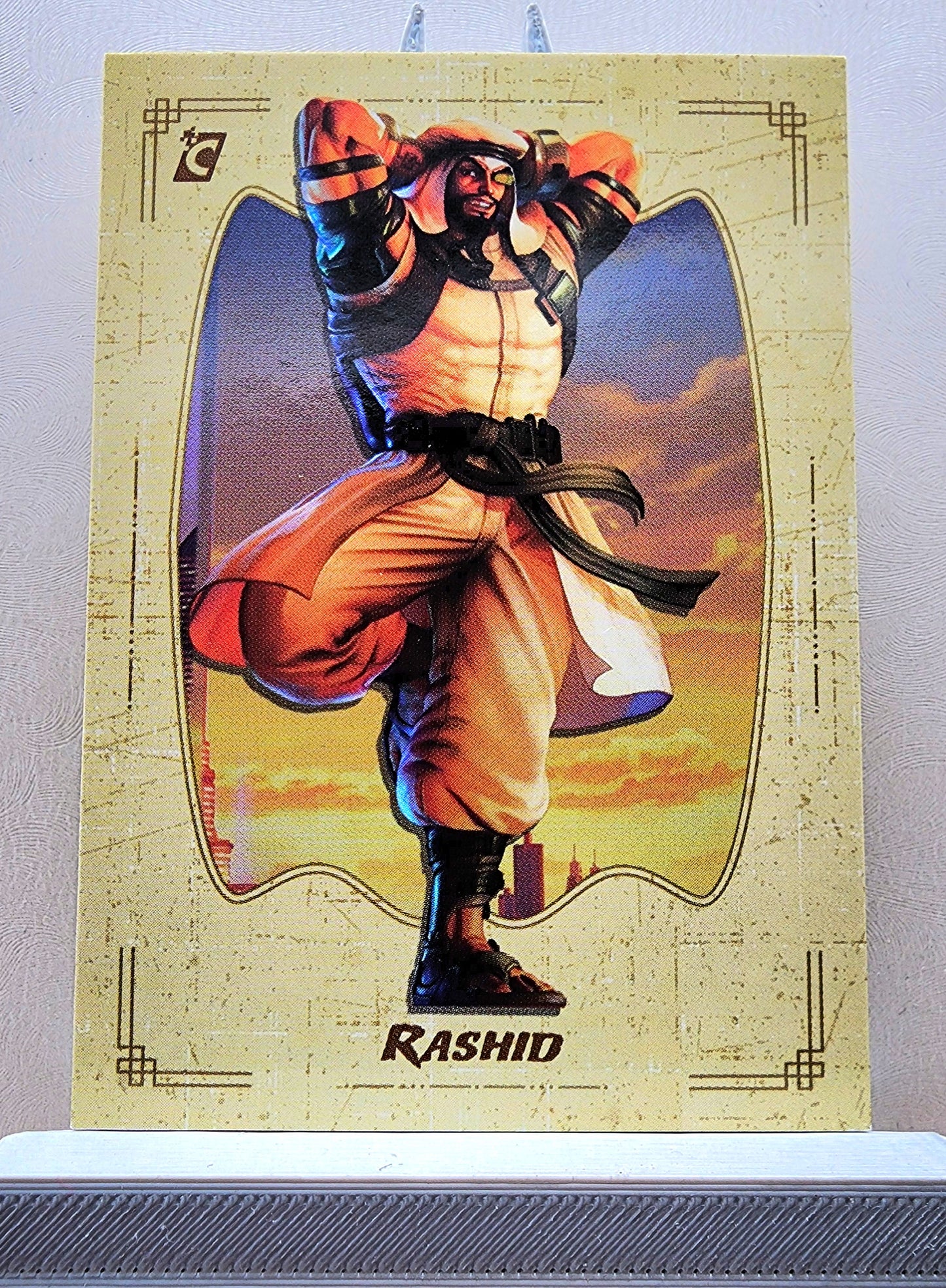 Street Fighter! 1x Rashid - Base (#37 - 2023 Cardsmiths Street Fighter Series One)