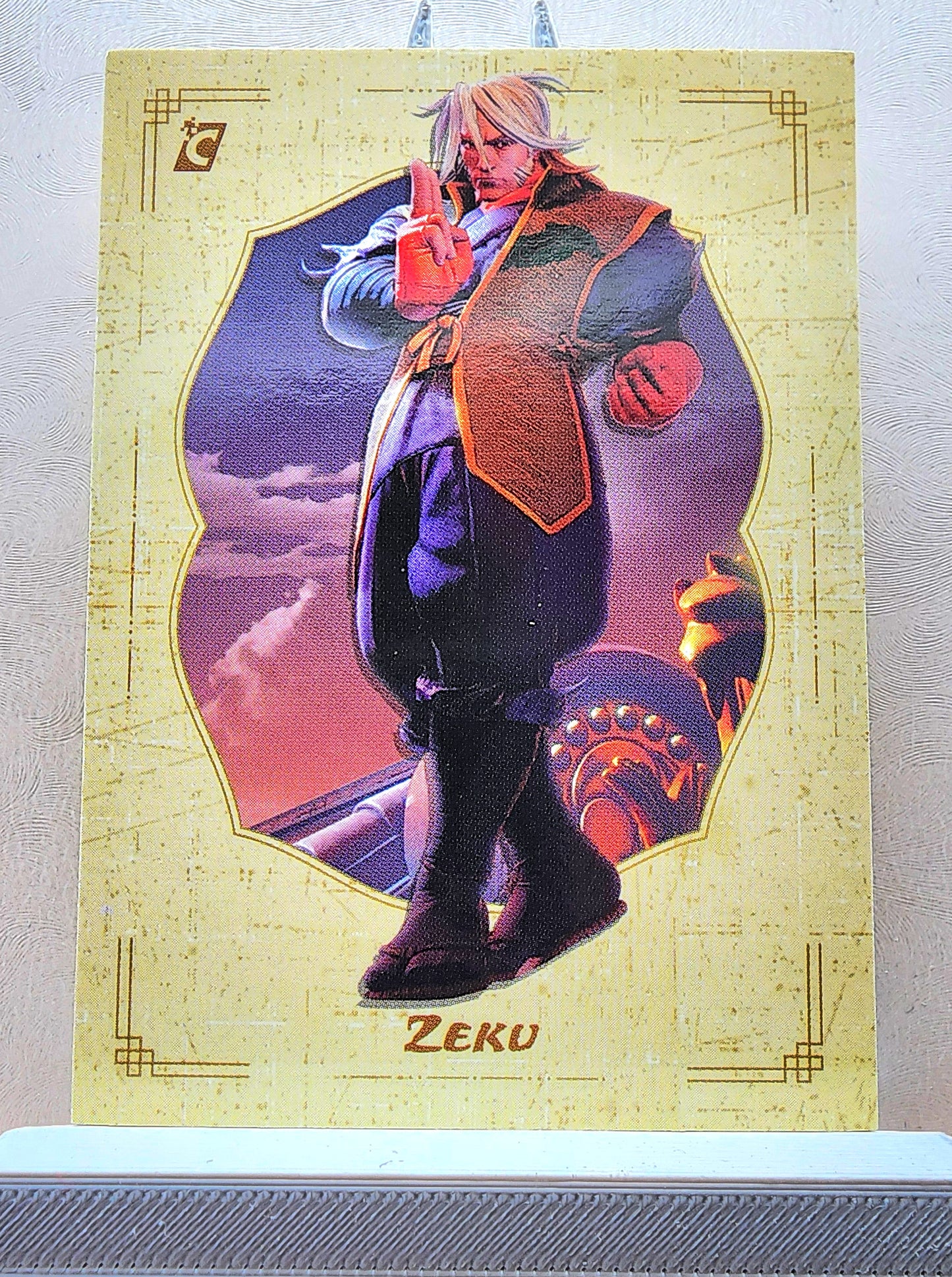 Street Fighter! 1x Zeku - Base (#38 - 2023 Cardsmiths Street Fighter Series One)