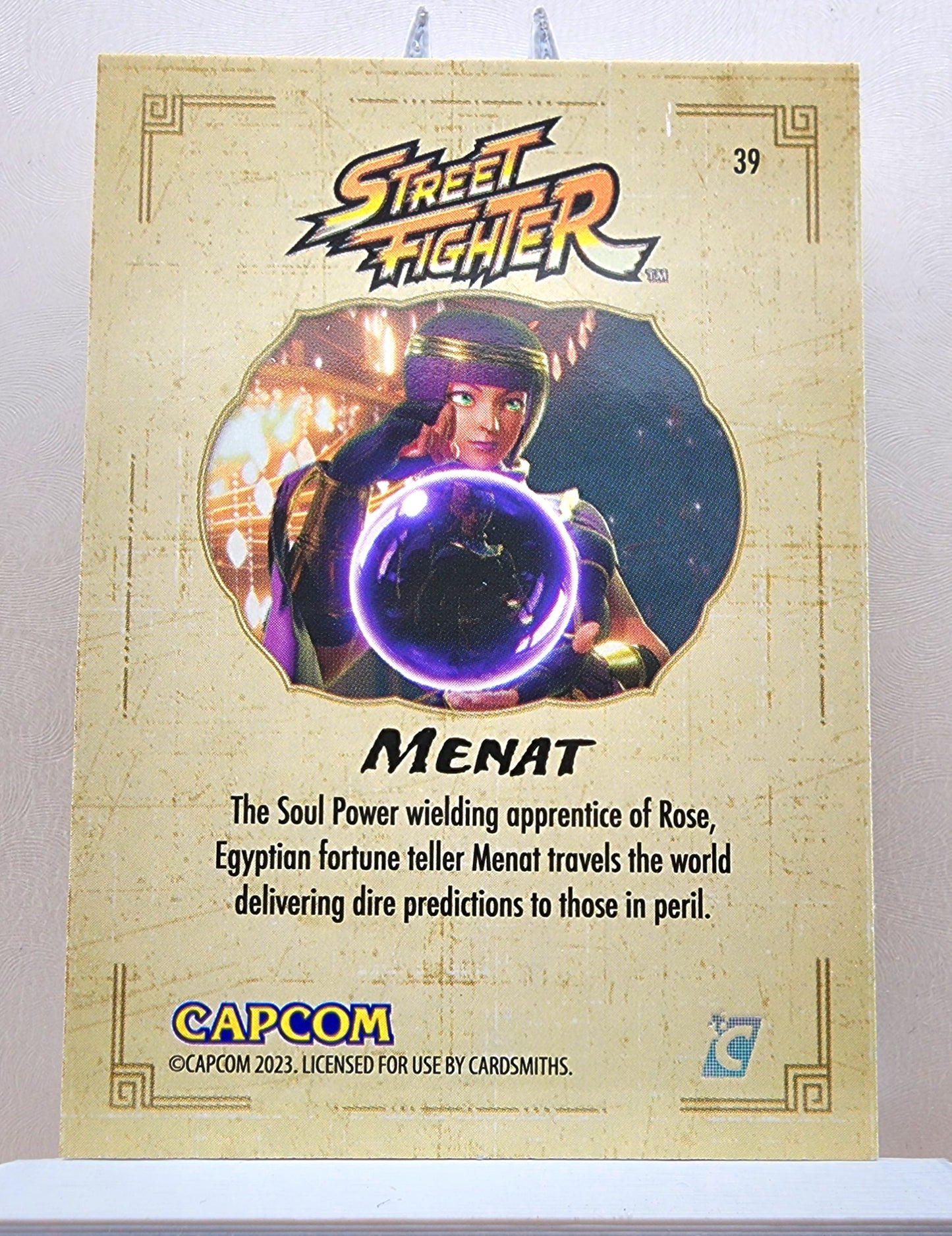 Street Fighter! 1x Menat - Base (#39 - 2023 Cardsmiths Street Fighter Series One)