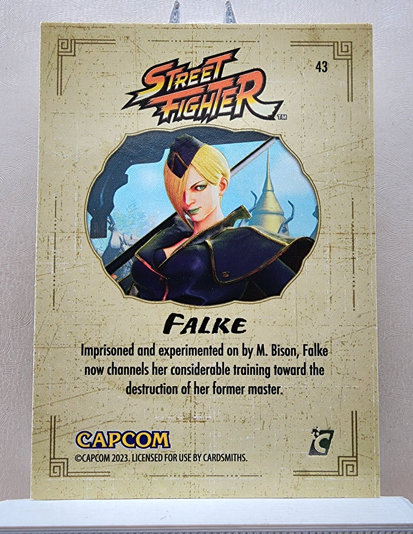 Street Fighter! 1x Falke - Base (#43 - 2023 Cardsmiths Street Fighter Series One)