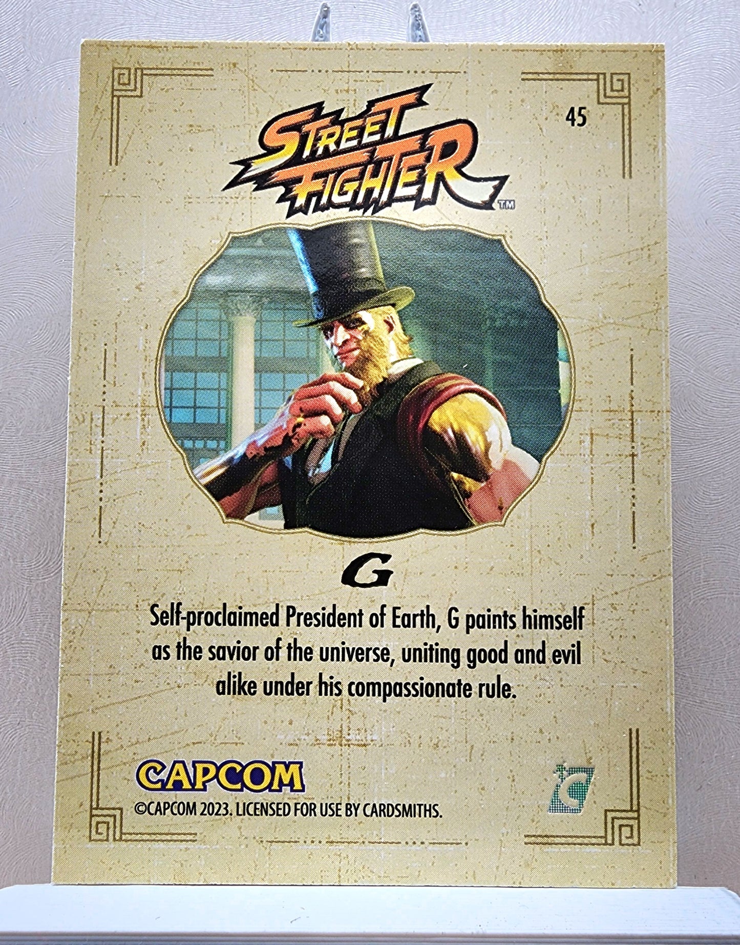 Street Fighter! 1x G - Base (#45 - 2023 Cardsmiths Street Fighter Series One)