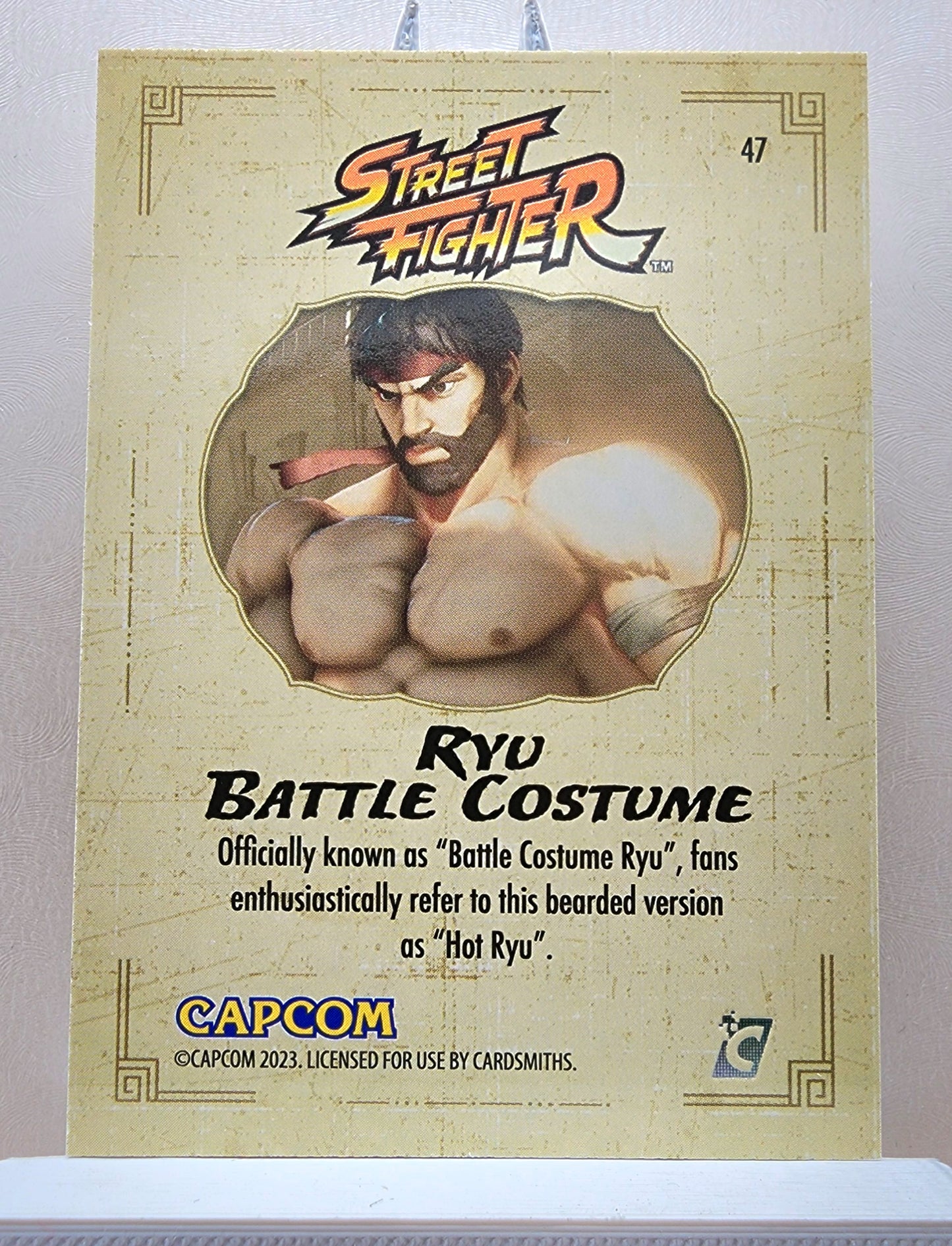 Street Fighter! 1x Ryu Battle Costume - Base (#47 - 2023 Cardsmiths Street Fighter Series One)