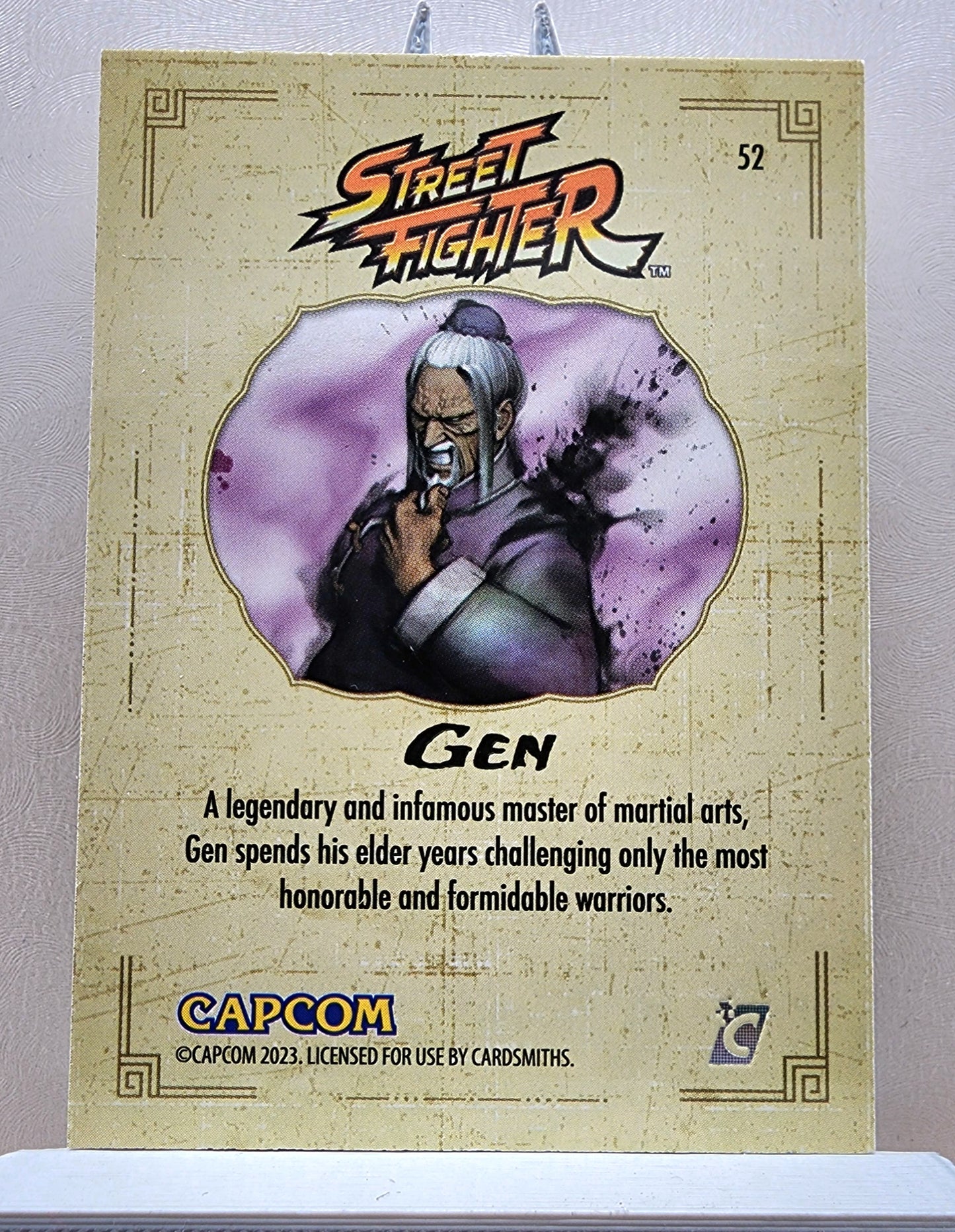 Street Fighter! 1x Gen - Base (#52 - 2023 Cardsmiths Street Fighter Series One)