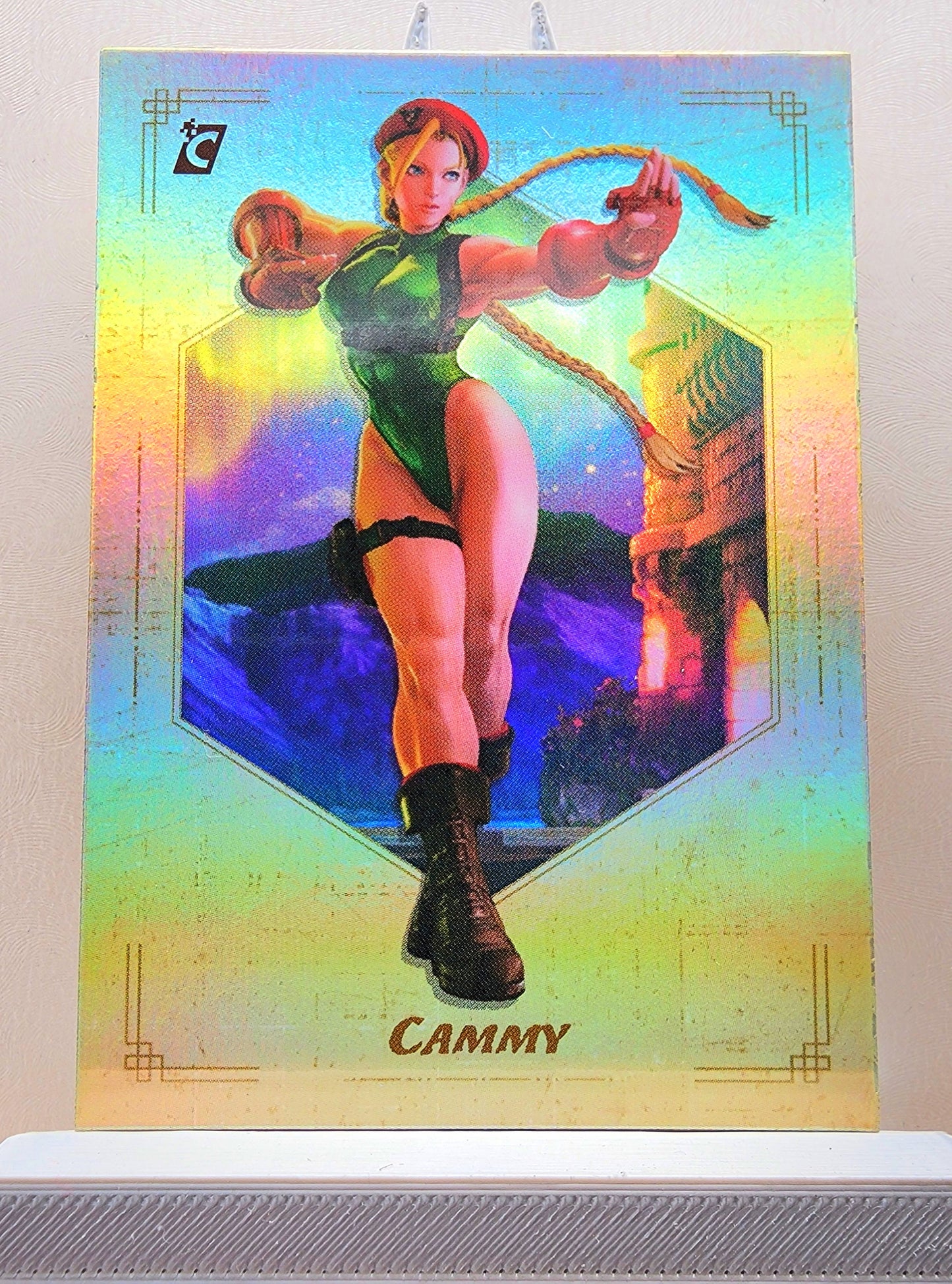 Street Fighter! 1x Cammy - Rainbow Holofoil (#02 - 2023 Cardsmiths Street Fighter Series One)