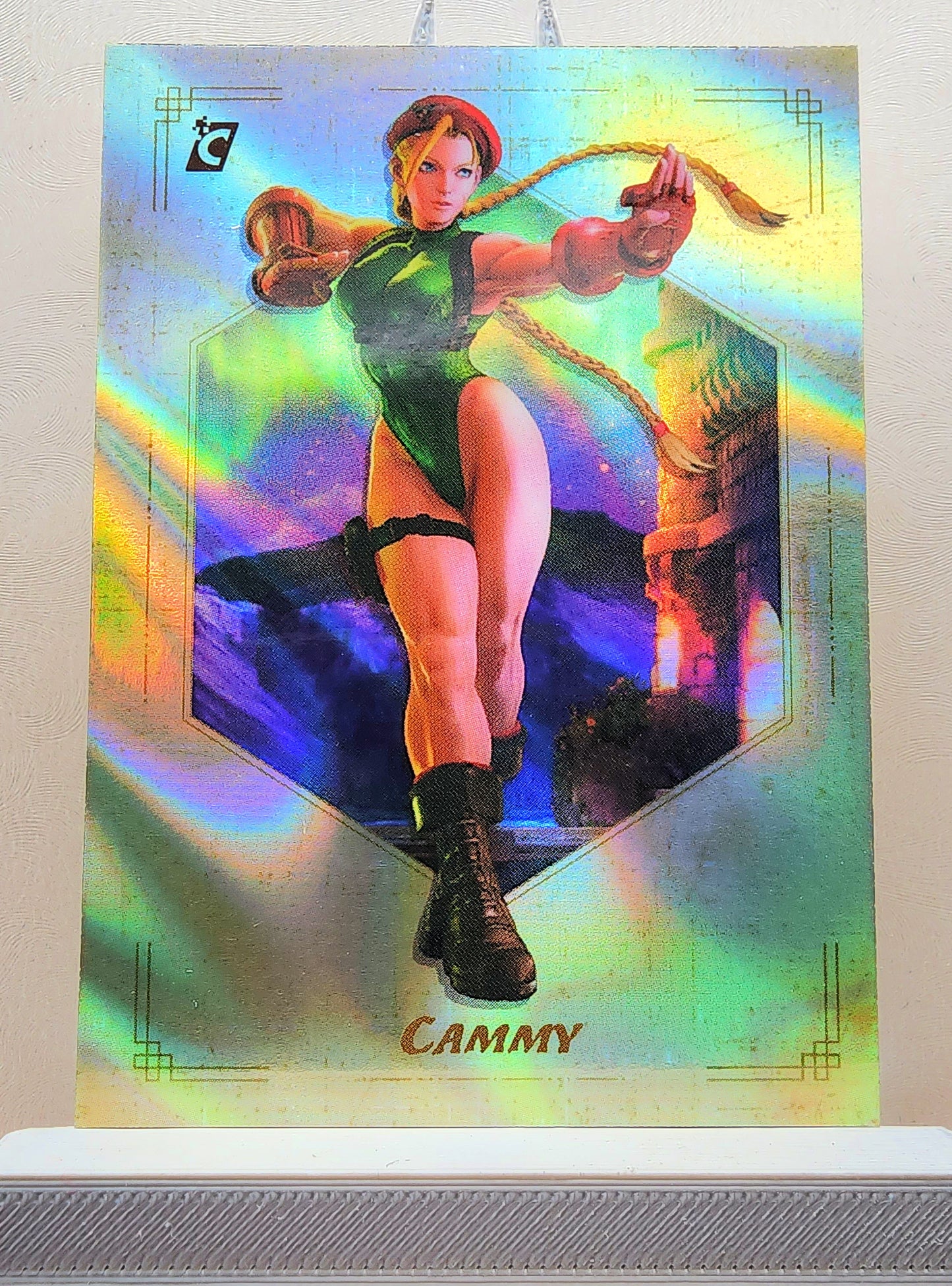 Street Fighter! 1x Cammy - Hyperwave Holofoil (#02 - 2023 Cardsmiths Street Fighter Series One)