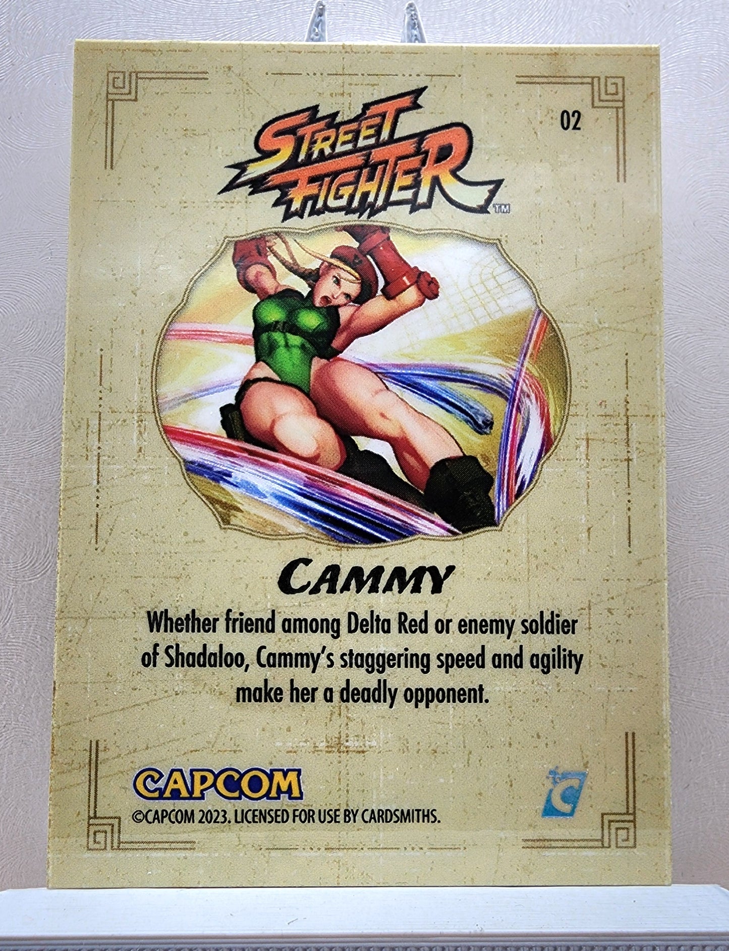 Street Fighter! 1x Cammy - Hyperwave Holofoil (#02 - 2023 Cardsmiths Street Fighter Series One)