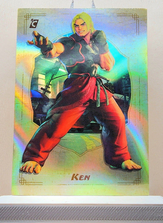 Street Fighter! 1x Ken - Hyperwave Holofoil (#04 - 2023 Cardsmiths Street Fighter Series One)