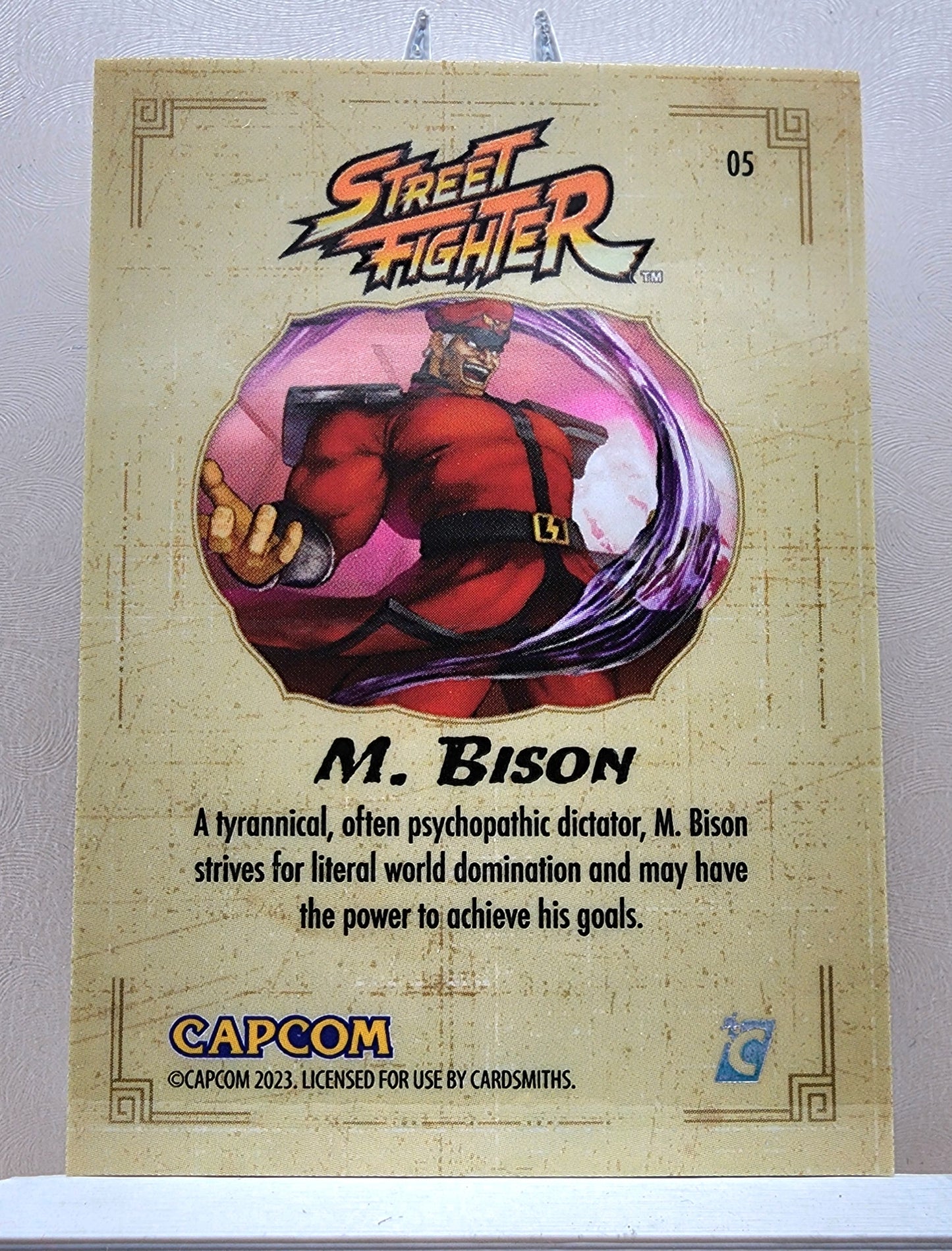 Street Fighter! 1x Bishop - Rainbow Holofoil (#05 - 2023 Cardsmiths Street Fighter Series One)