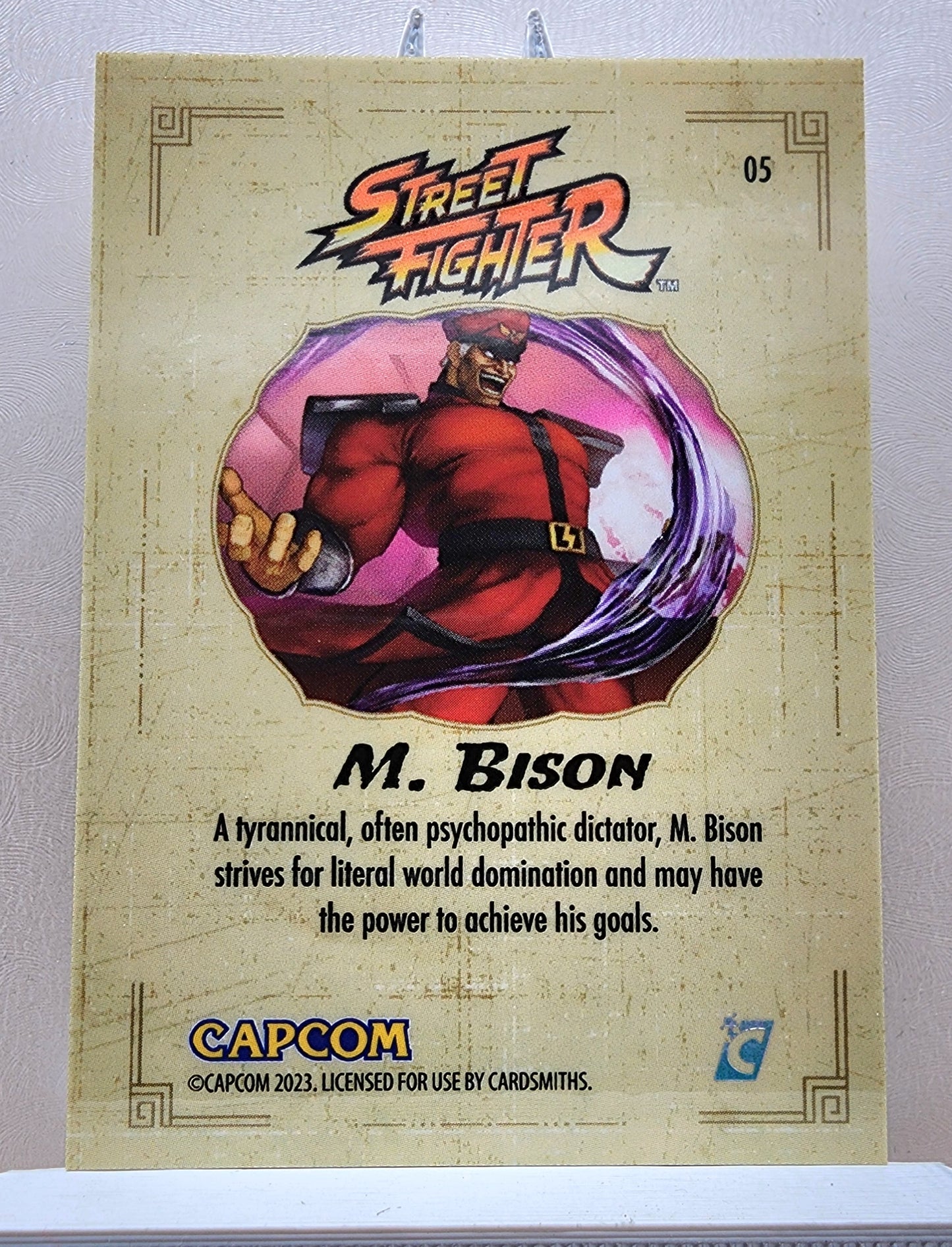 Street Fighter! 1x Bishop - Hyperwave Holofoil (#05 - 2023 Cardsmiths Street Fighter Series One)