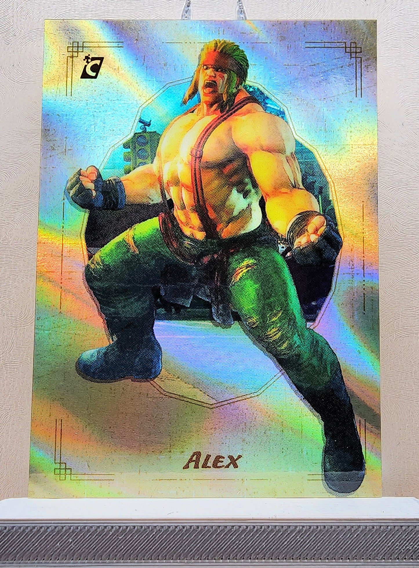 Street Fighter! 1x Alex - Hyperwave Holofoil (#13 - 2023 Cardsmiths Street Fighter Series One)