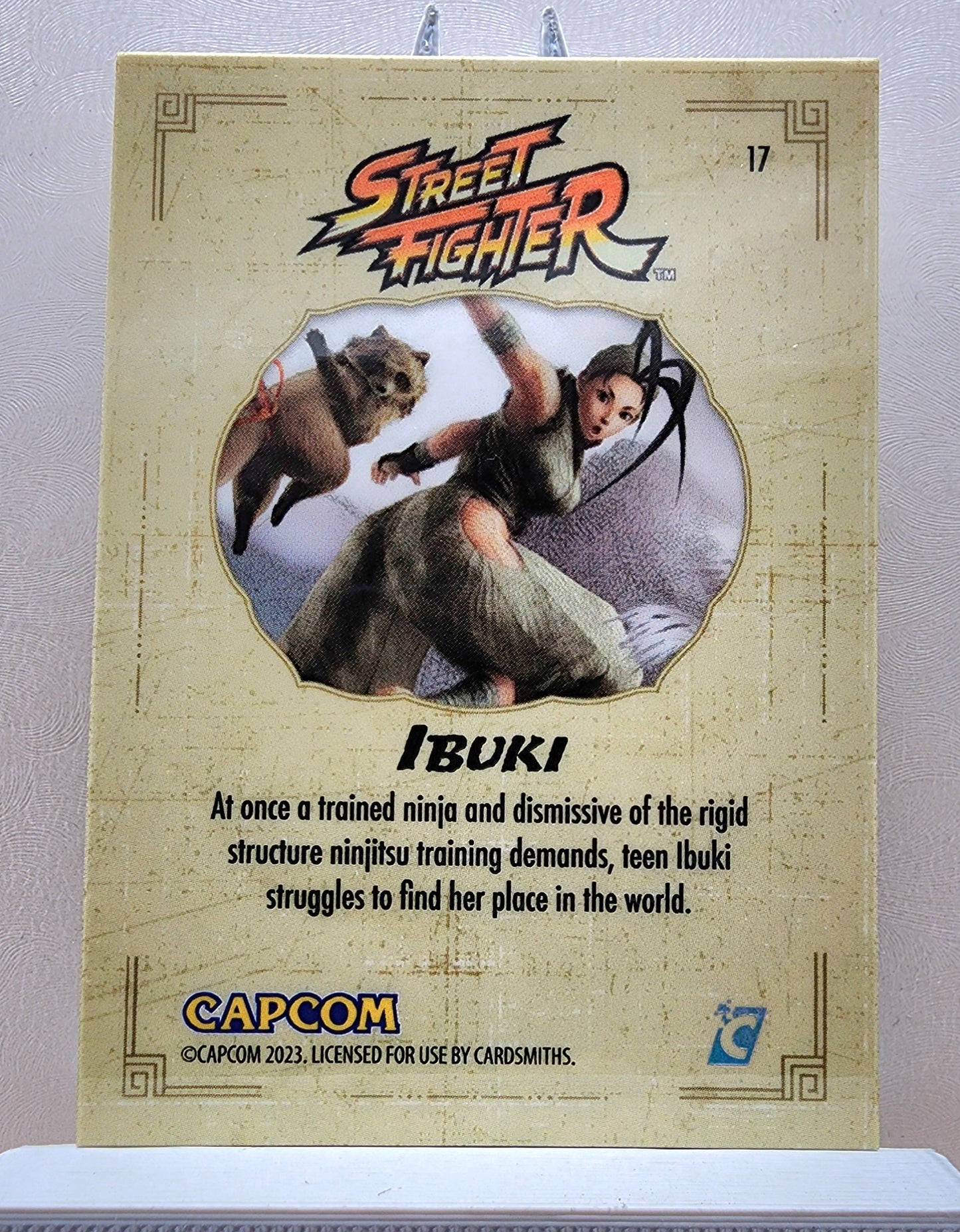 Street Fighter! 1x Ibuki - Hyperwave Holofoil (#17 - 2023 Cardsmiths Street Fighter Series One)