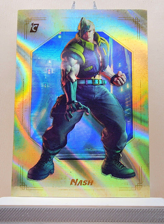 Street Fighter! 1x Nash - Hyperwave Holofoil (#19 - 2023 Cardsmiths Street Fighter Series One)