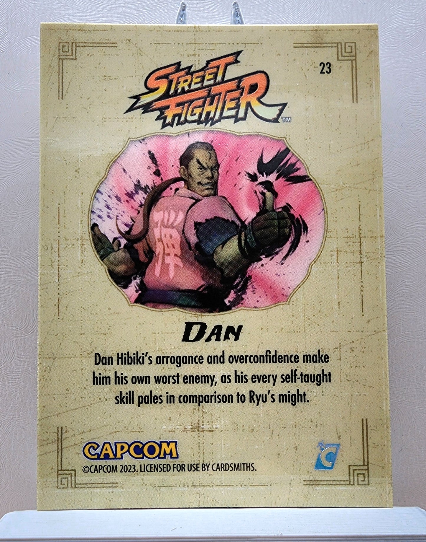 Street Fighter! 1x Dan - Rainbow Holofoil (#23 - 2023 Cardsmiths Street Fighter Series One)