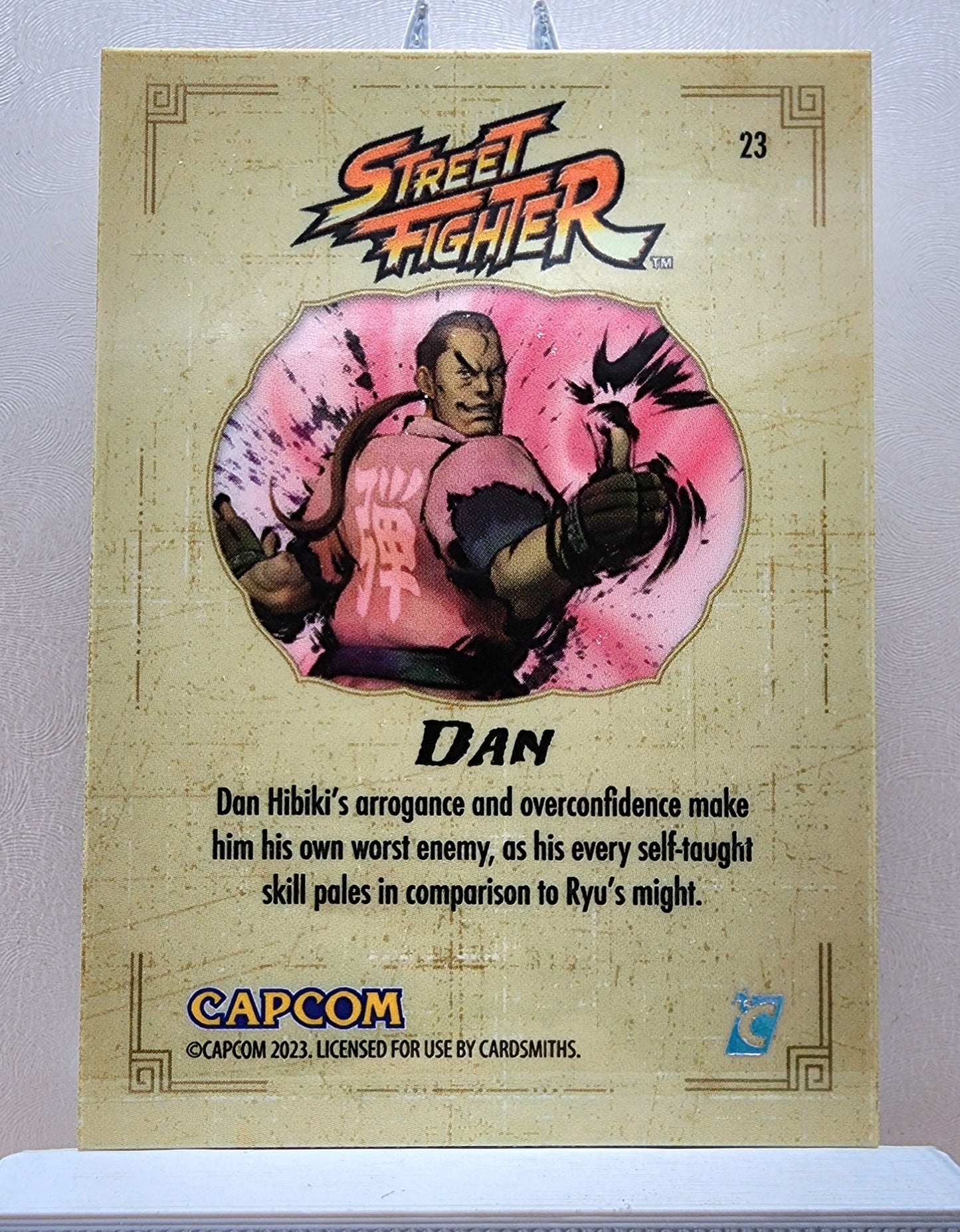 Street Fighter! 1x Dan - Hyperwave Holofoil (#23 - 2023 Cardsmiths Street Fighter Series One)