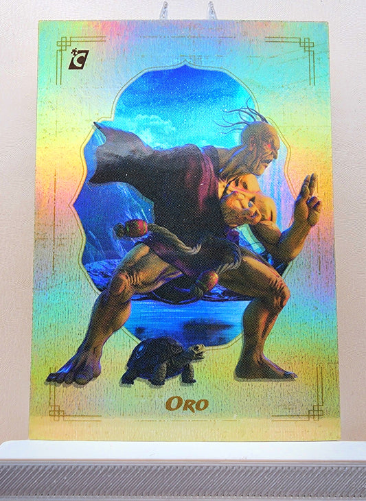 Street Fighter! 1x Oro - Rainbow Holofoil (#25 - 2023 Cardsmiths Street Fighter Series One)