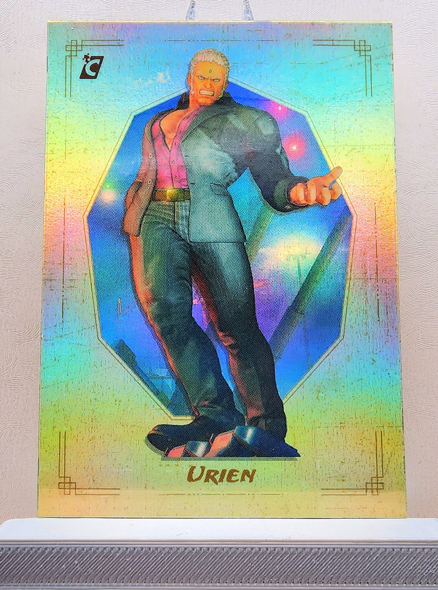 Street Fighter! 1x Urien - Rainbow Holofoil (#29 - 2023 Cardsmiths Street Fighter Series One)