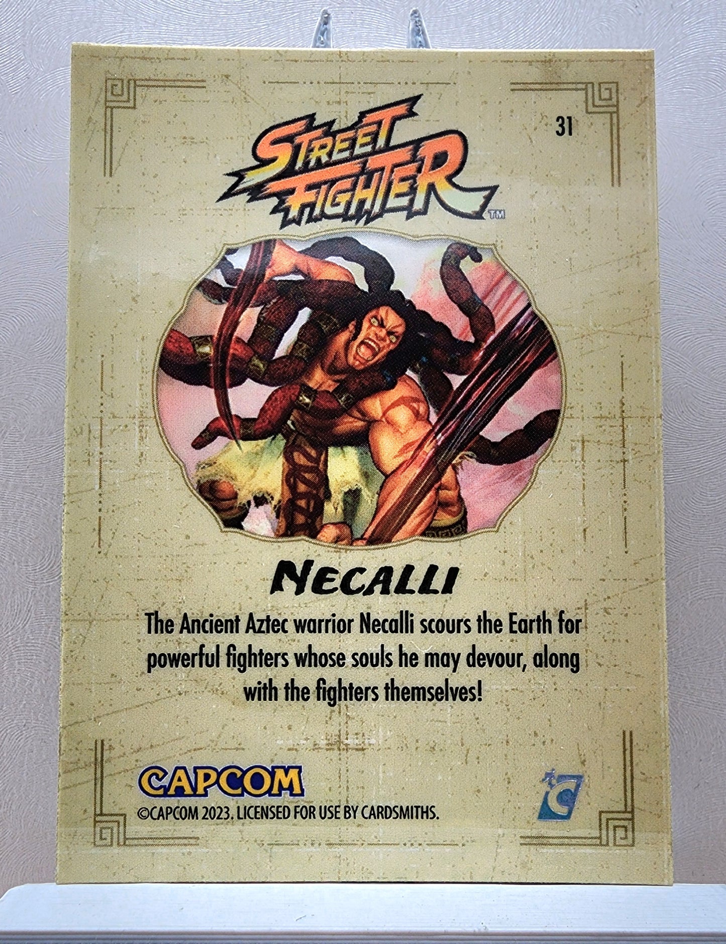 Street Fighter! 1x Necalli - Rainbow Holofoil (#31 - 2023 Cardsmiths Street Fighter Series One)