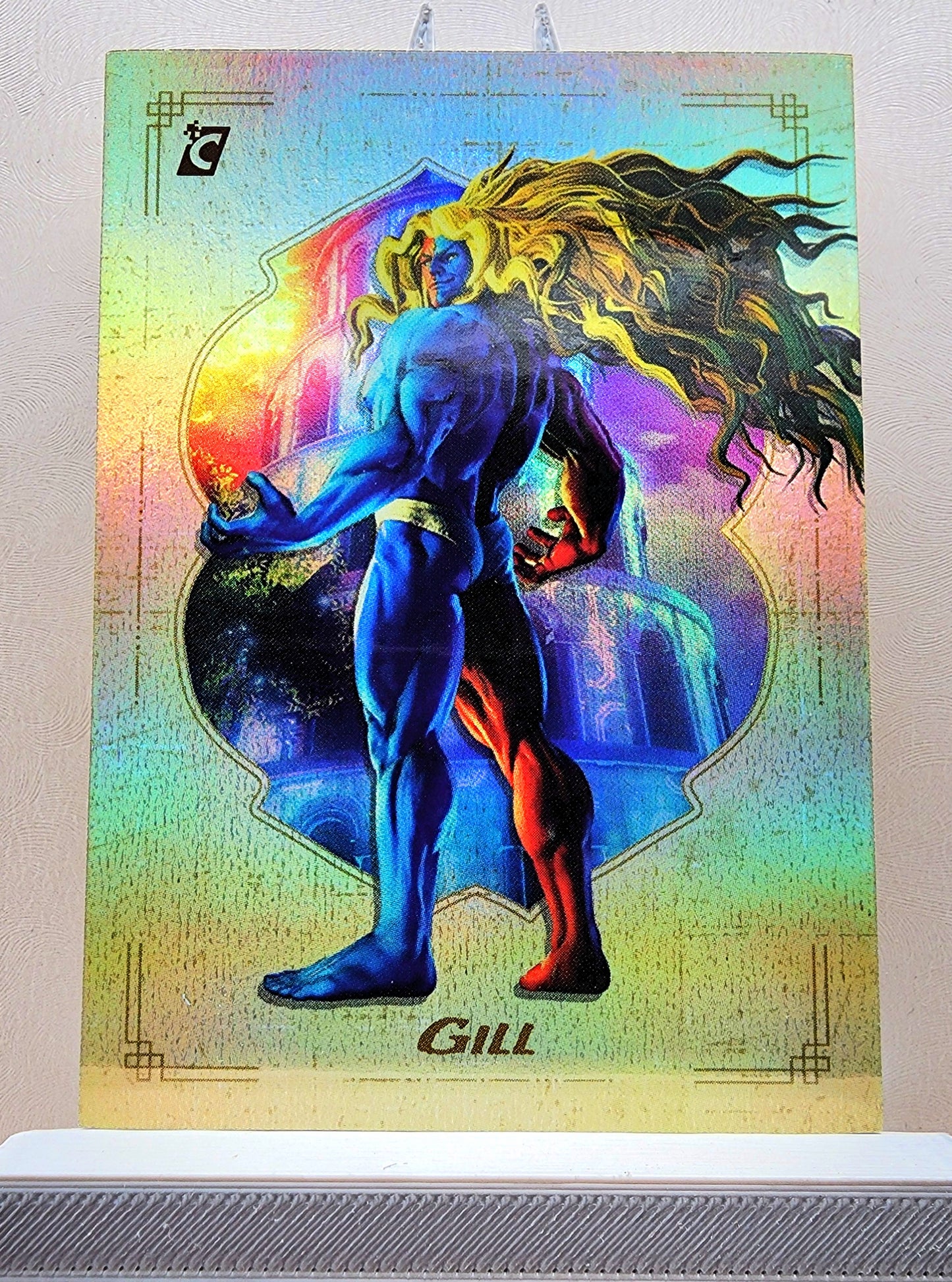 Street Fighter! 1x Gill - Rainbow Holofoil (#33 - 2023 Cardsmiths Street Fighter Series One)