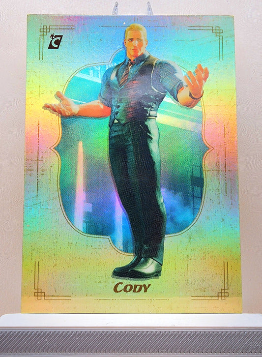 Street Fighter! 1x Cody - Rainbow Holofoil (#34 - 2023 Cardsmiths Street Fighter Series One)