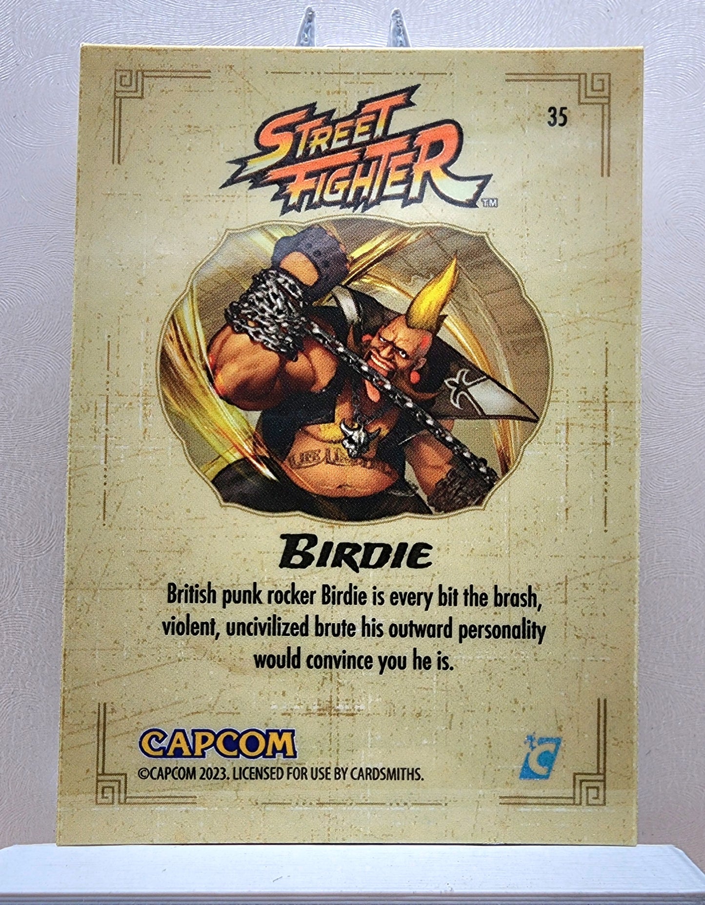 Street Fighter! 1x Birdie - Hyperwave Holofoil (#35 - 2023 Cardsmiths Street Fighter Series One)