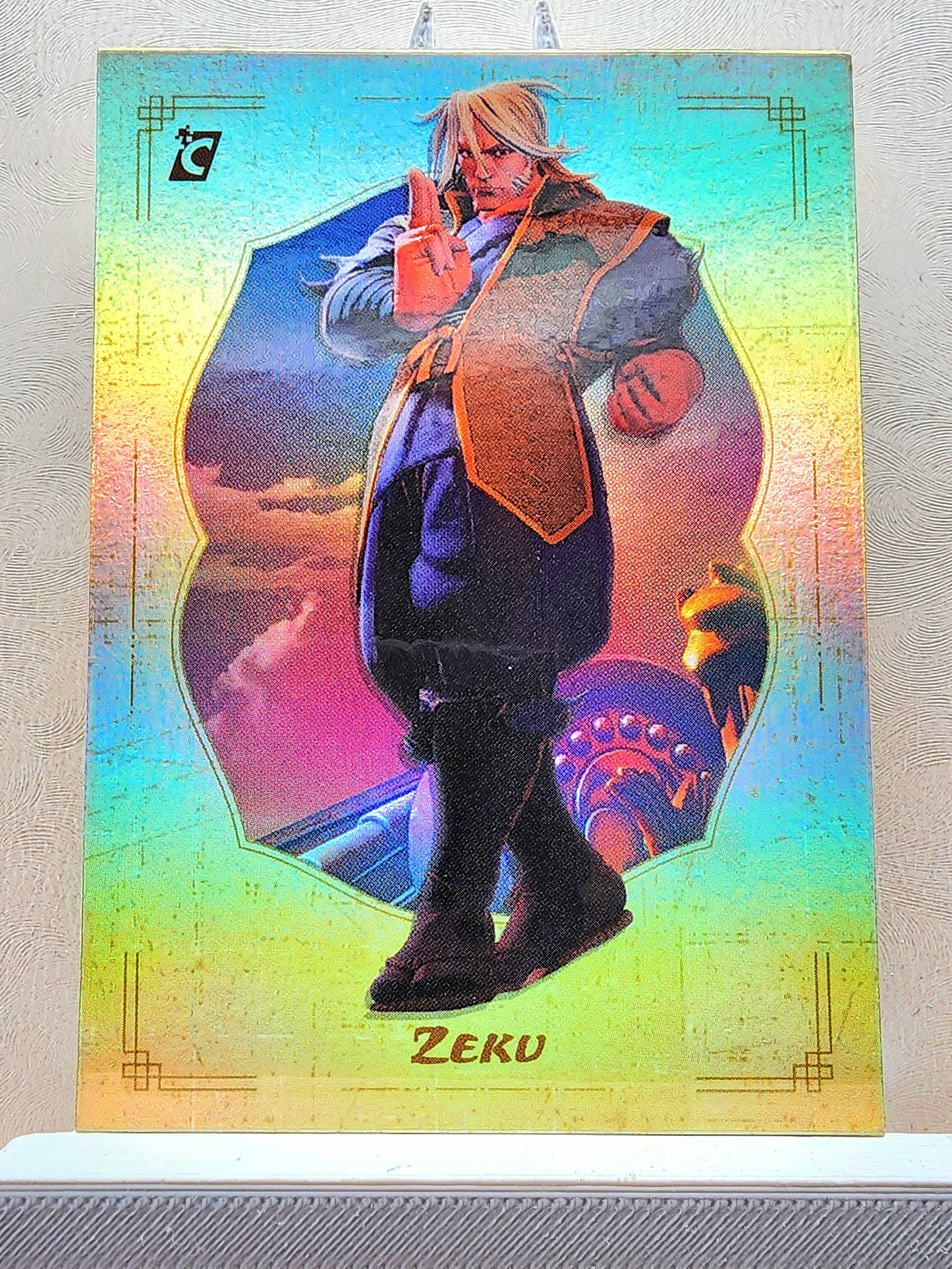 Street Fighter! 1x Zeku - Rainbow Holofoil (#38 - 2023 Cardsmiths Street Fighter Series One)