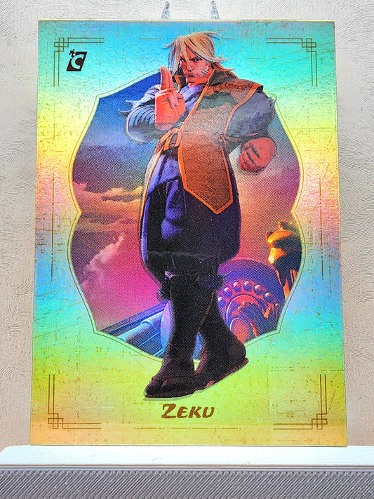 Street Fighter! 1x Zeku - Rainbow Holofoil (#38 - 2023 Cardsmiths Street Fighter Series One)