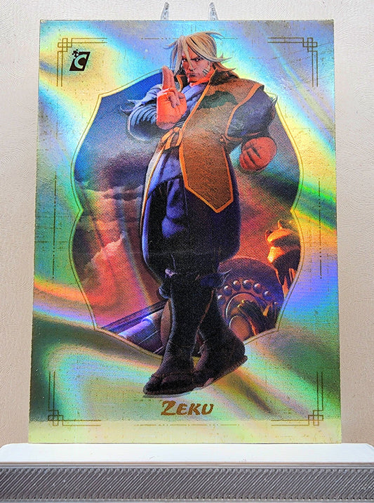 Street Fighter! 1x Zeku - Hyperwave Holofoil (#38 - 2023 Cardsmiths Street Fighter Series One)