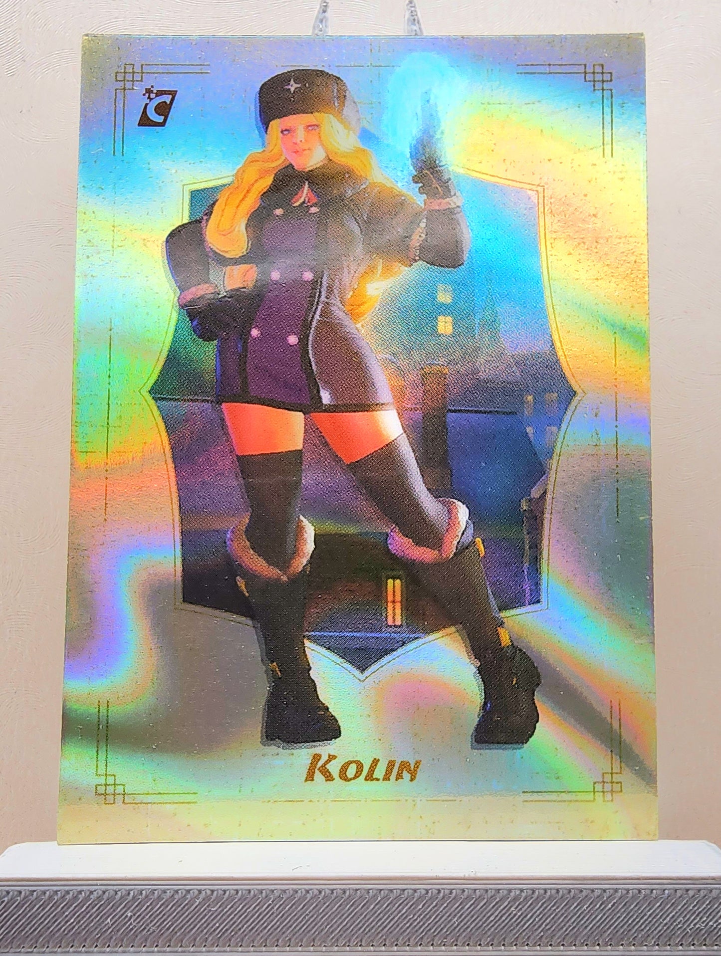 Street Fighter! 1x Kolin - Hyperwave Holofoil (#40 - 2023 Cardsmiths Street Fighter Series One)