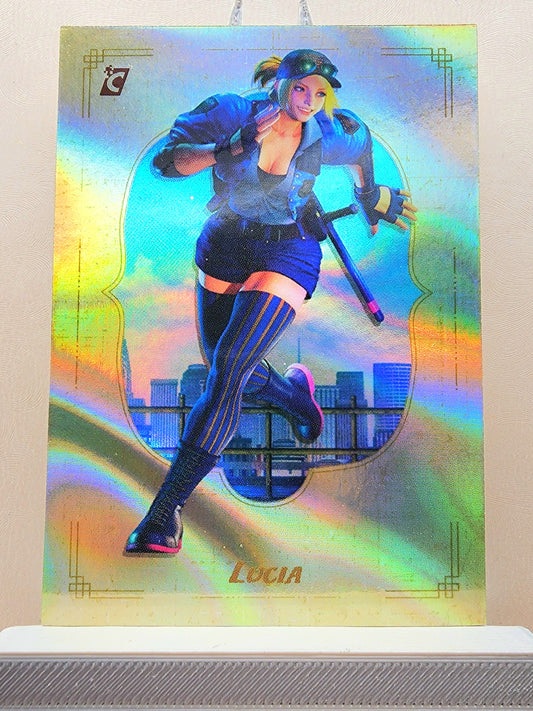 Street Fighter! 1x Lucia - Hyperwave Holofoil (#42 - 2023 Cardsmiths Street Fighter Series One)